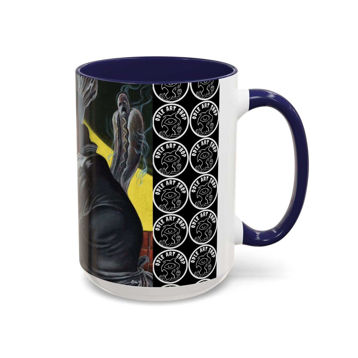 Pig Chef Coffee Mug — Quirky Kitchen Animal Art Accent Mug