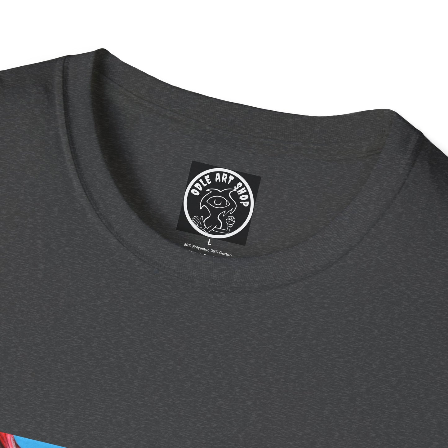 Cosmic Wave T-Shirt — Surreal Meteor Ocean Graphic