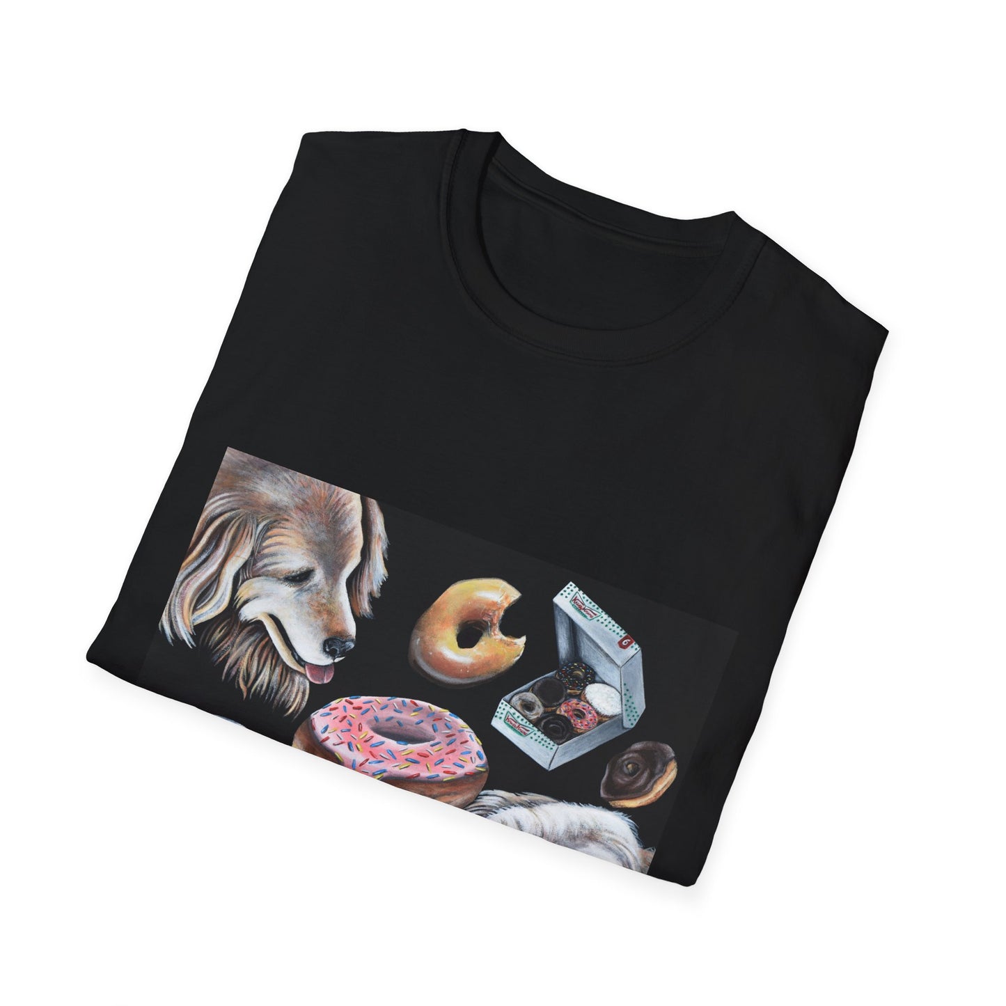 Dog Lover's Donut Delight Unisex T-Shirt