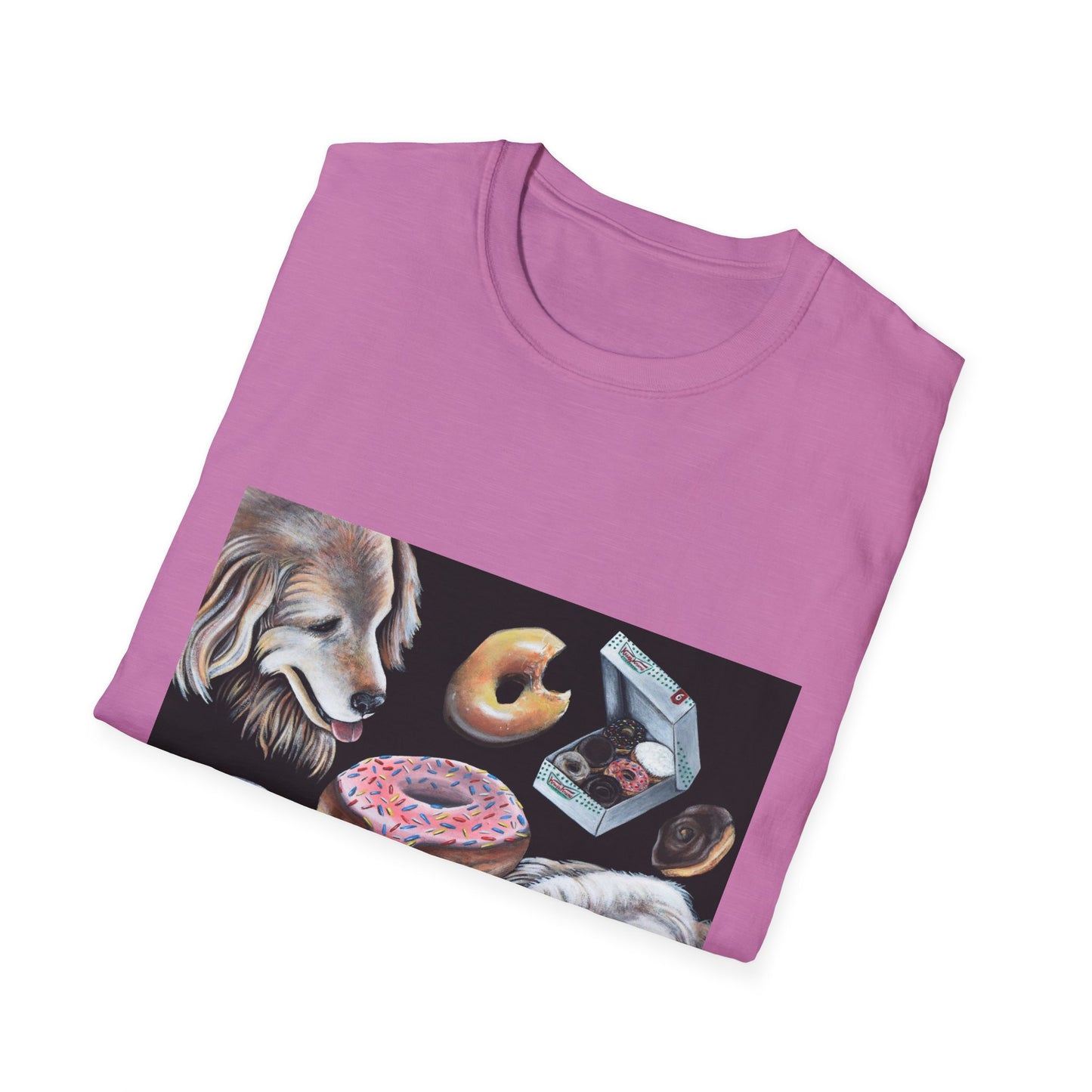 Dog Lover's Donut Delight Unisex T-Shirt