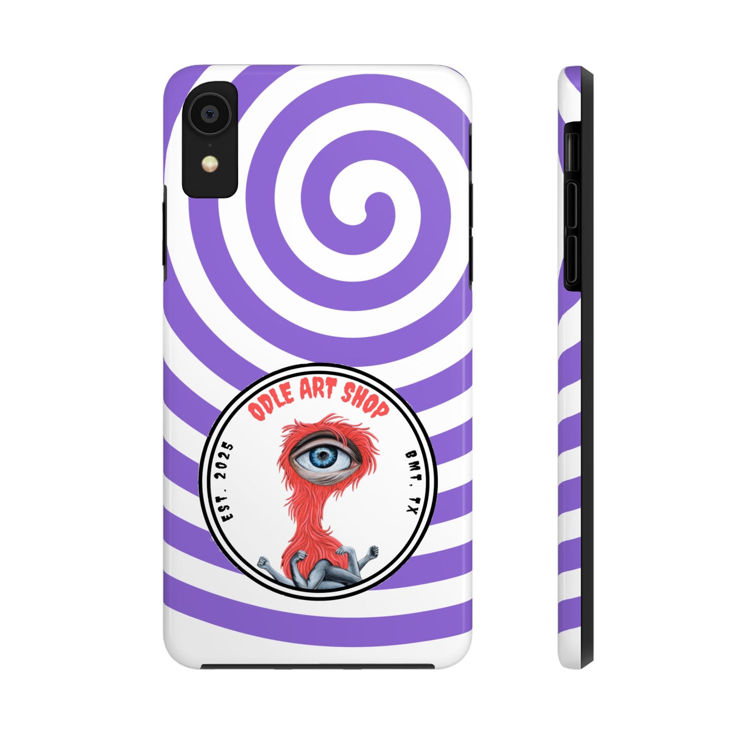 Unique Artistic Tough Phone Cases with Eye Design