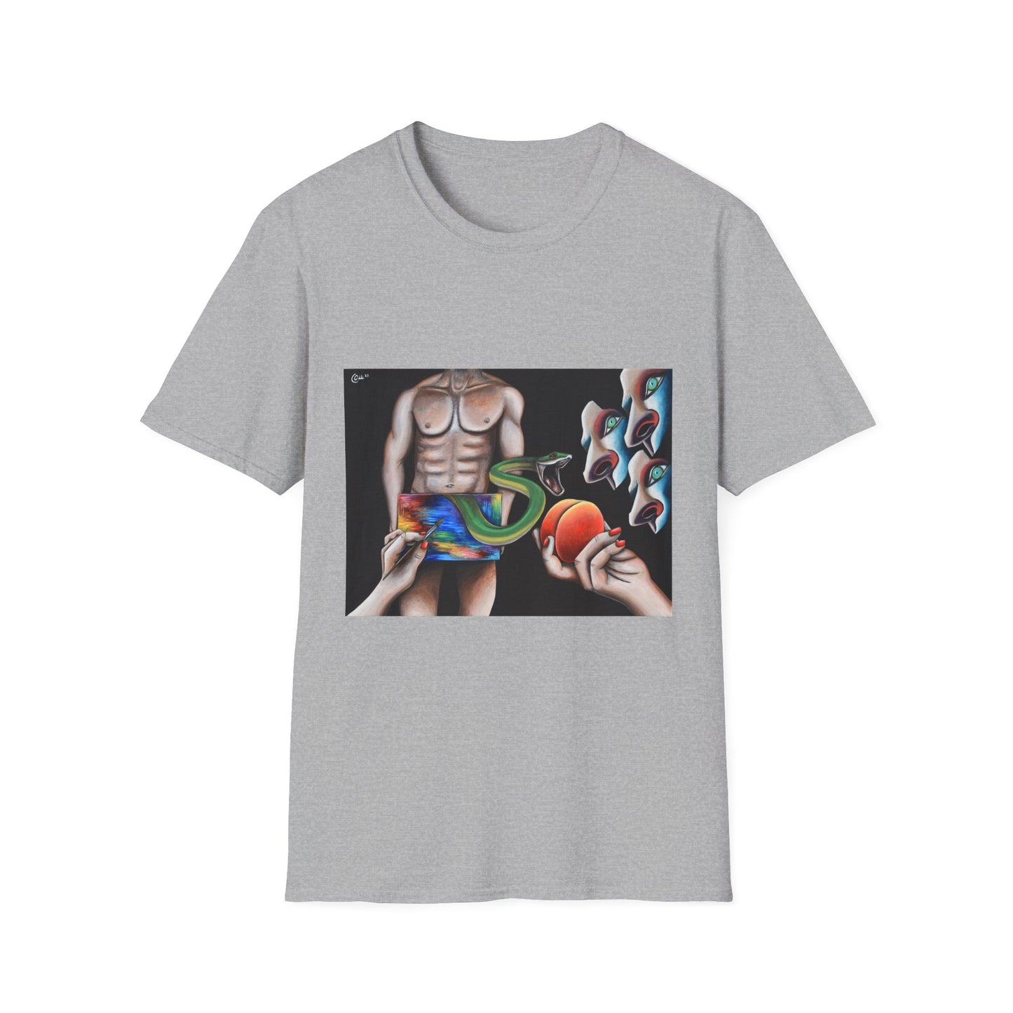 Artistic Unisex Softstyle T-Shirt - Euphemisms Part One