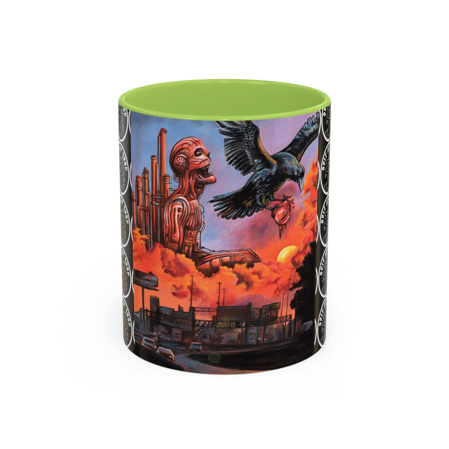 Surreal Art Coffee Mug, Unique Gift for Art Lovers, Home Decor, Black Handle Mug, Perfect for Birthdays, Holidays