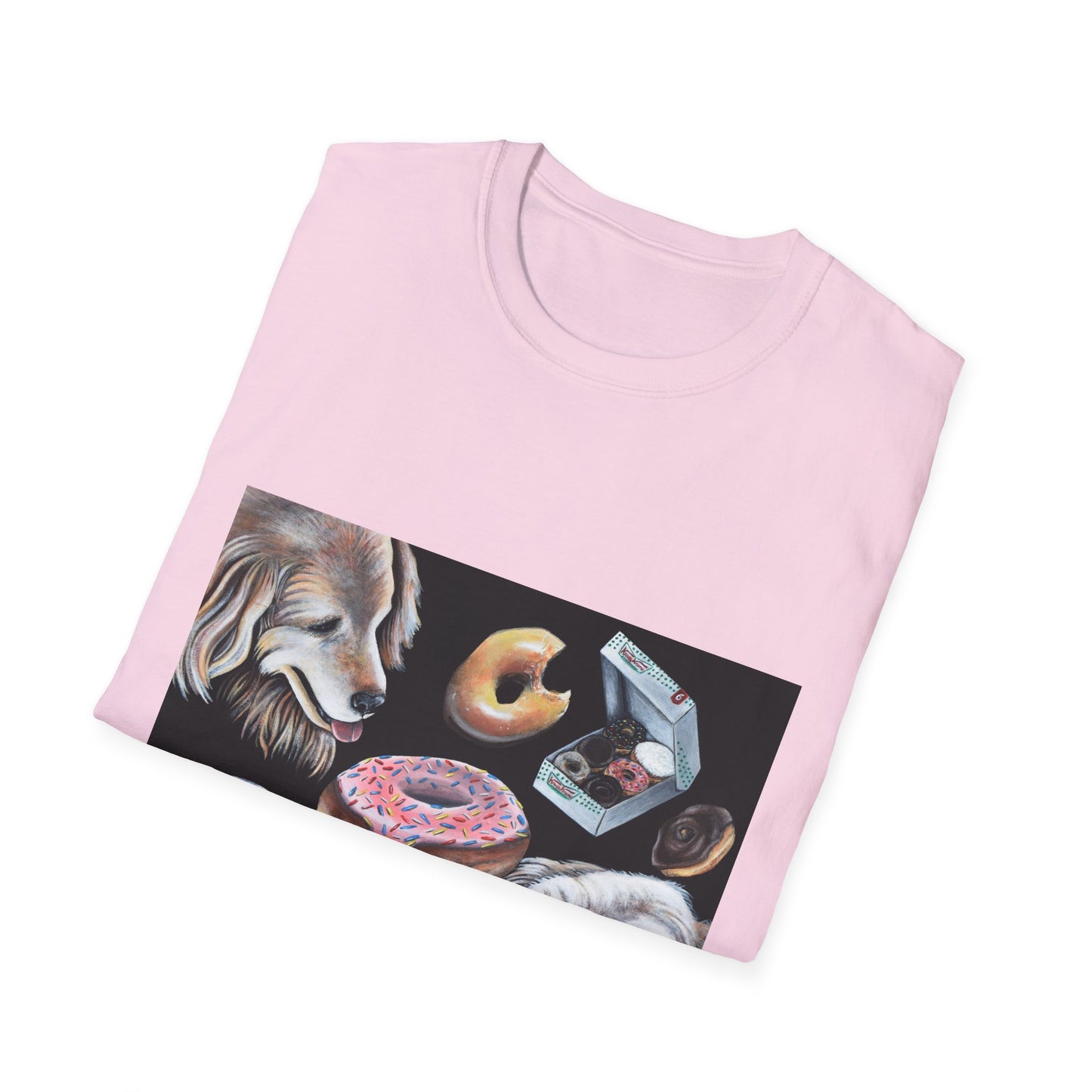 Dog Lover's Donut Delight Unisex T-Shirt