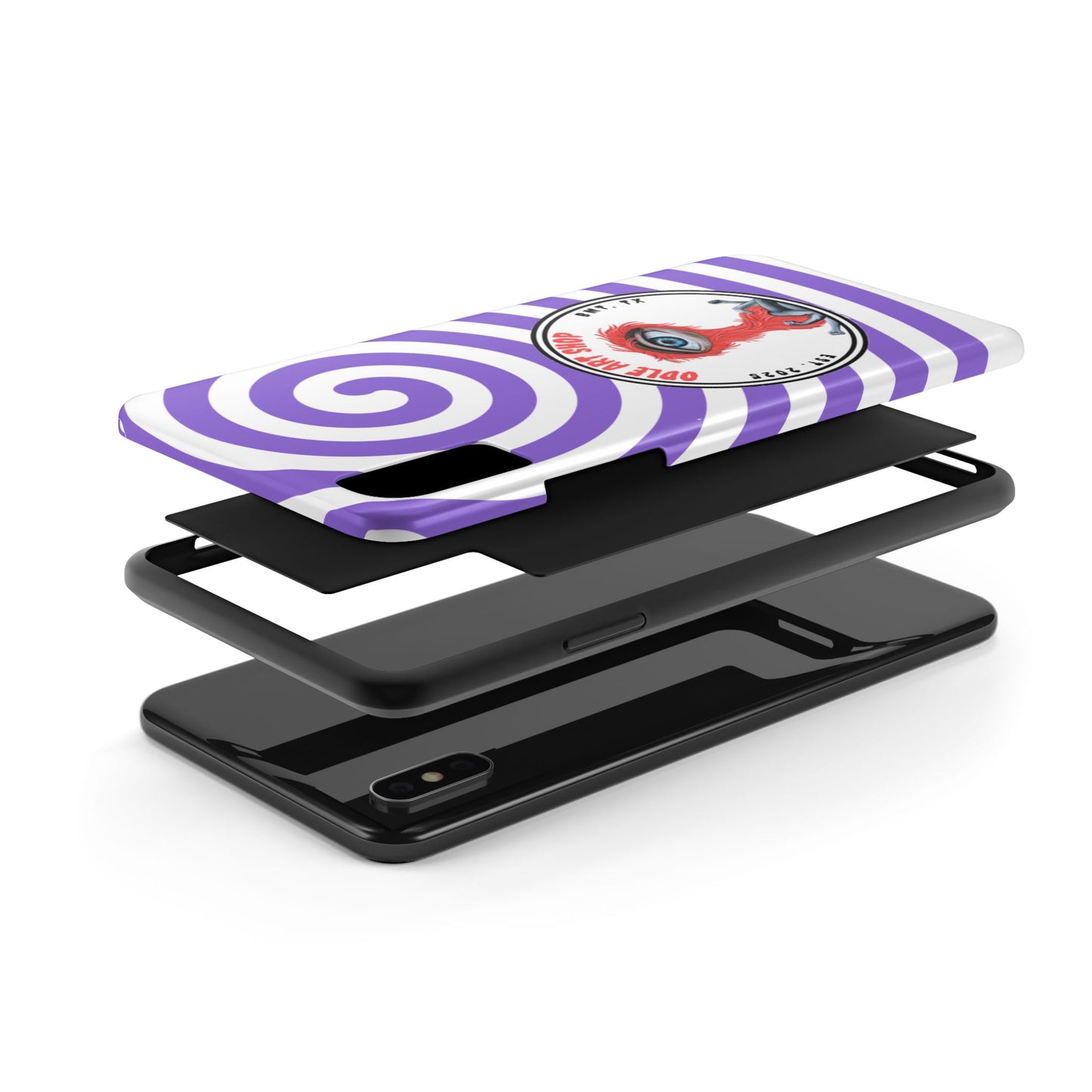 Unique Artistic Tough Phone Cases with Eye Design