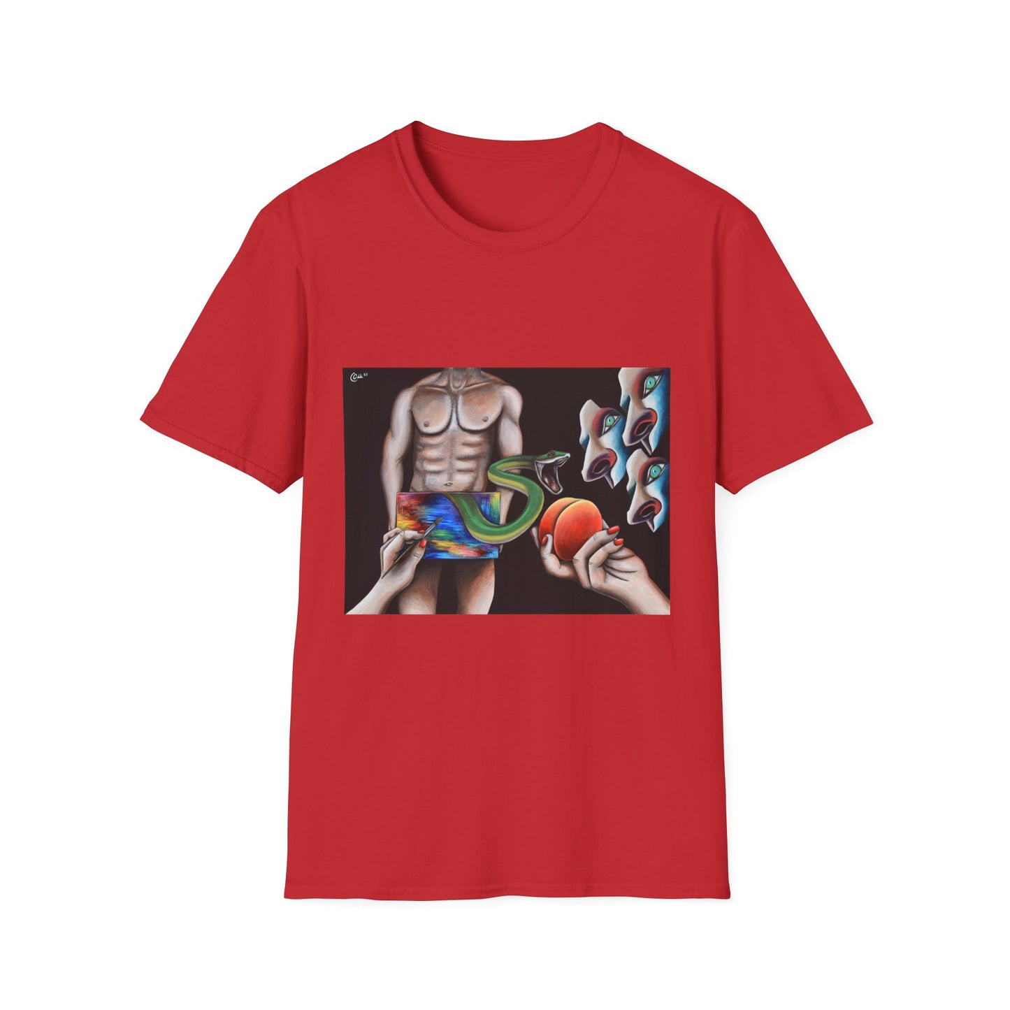 Artistic Unisex Softstyle T-Shirt - Euphemisms Part One