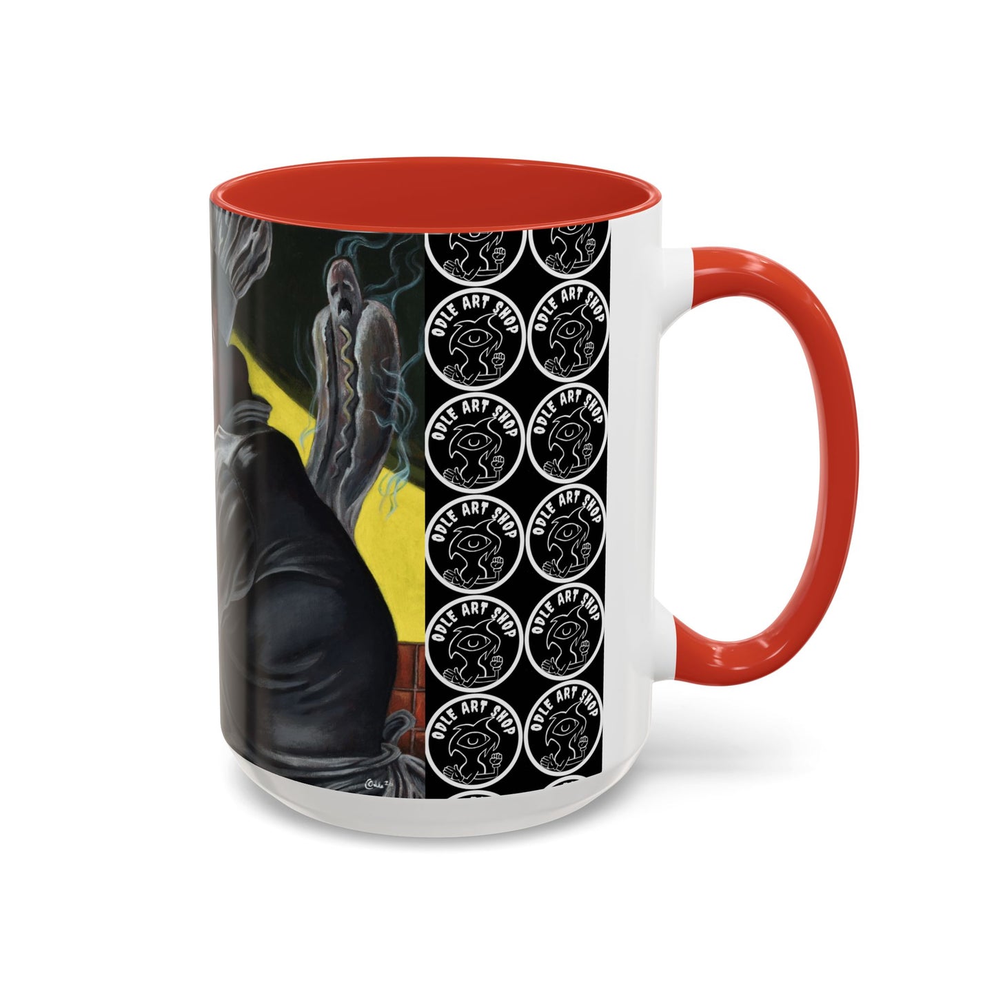 Pig Chef Coffee Mug — Quirky Kitchen Animal Art Accent Mug