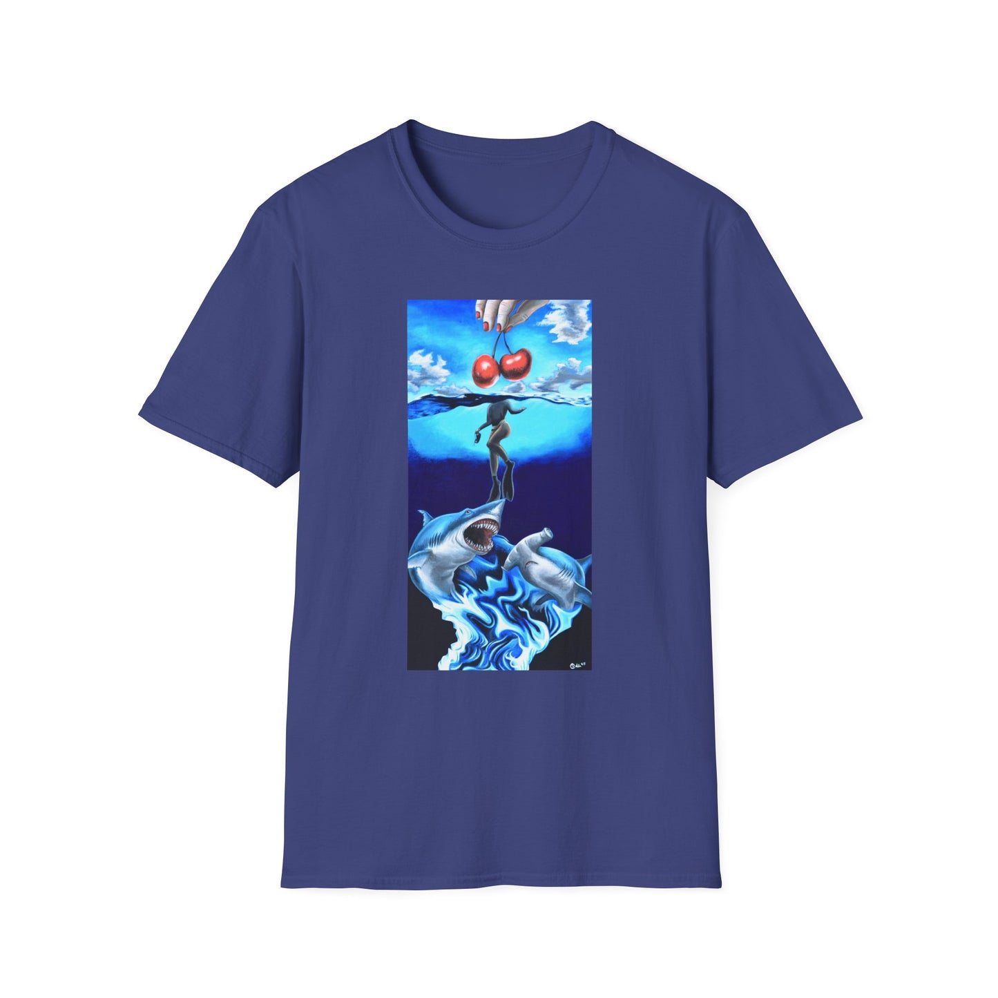 Bold Artistic Unisex T-Shirt, Graphic Tee for Art Lovers, Unique Gift for Birthdays, Creative Fashion, Casual Wear