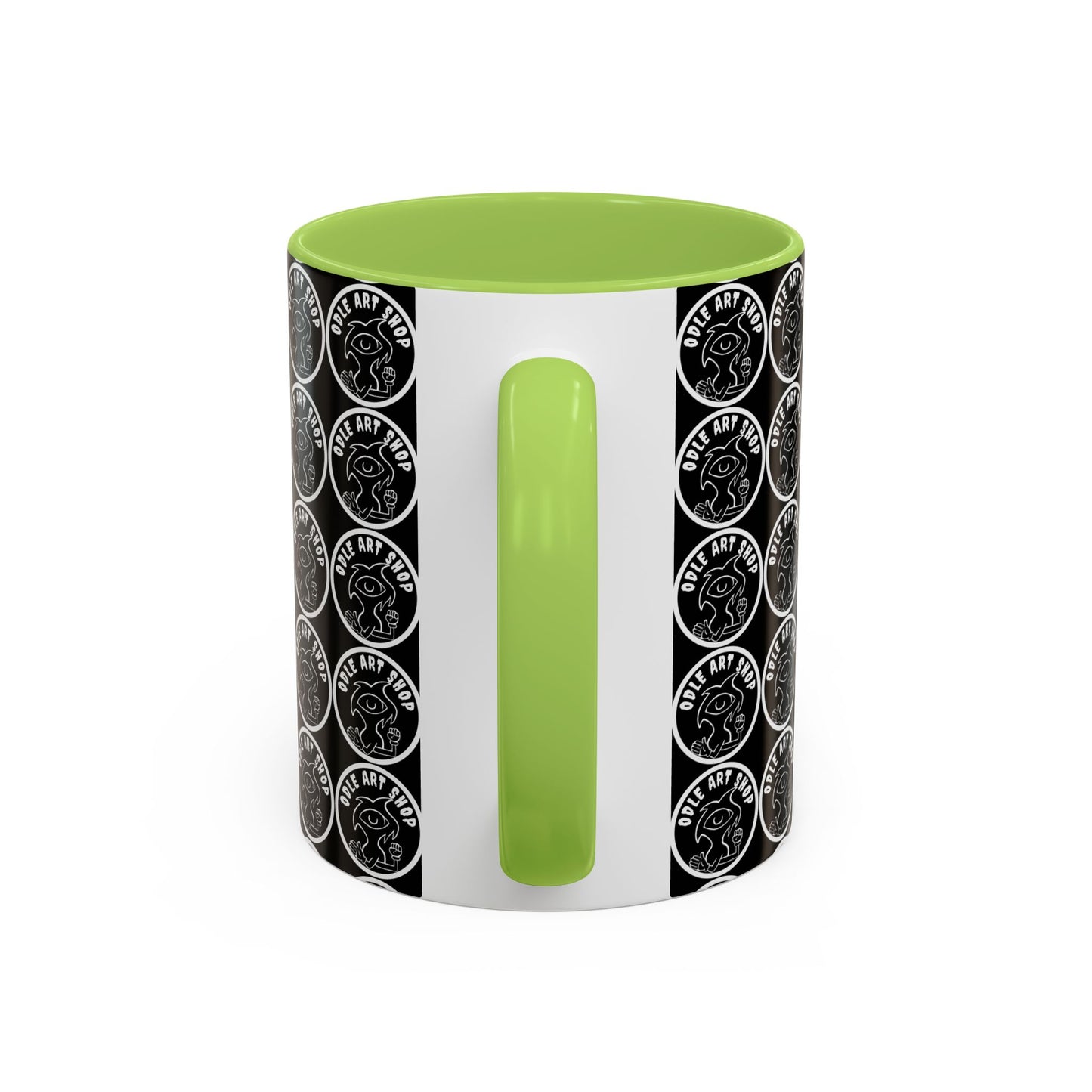 Surreal Dinner Party Accent Coffee Mug — Whimsical Art Coffee Cup (11/15oz)