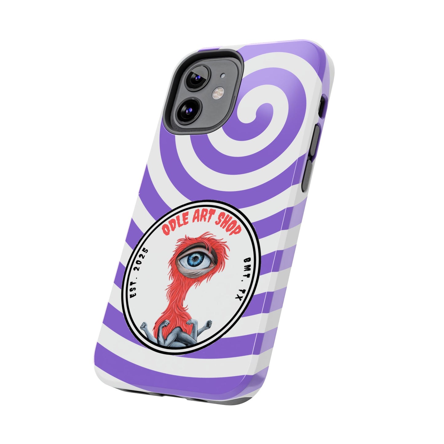 Unique Artistic Tough Phone Cases with Eye Design