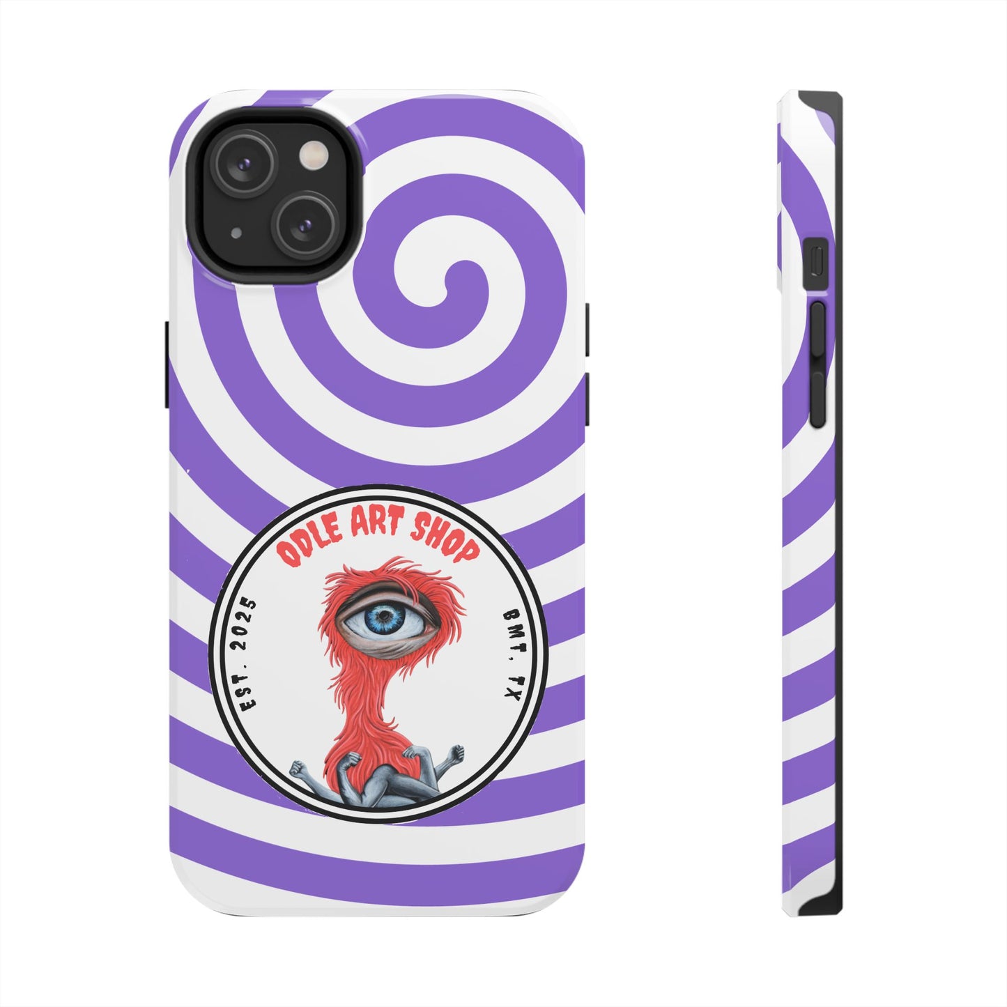 Unique Artistic Tough Phone Cases with Eye Design
