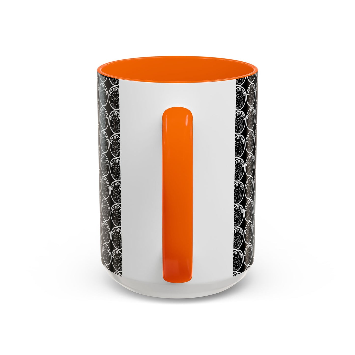 Surreal Poolside Art Coffee Mug — Color Accent 11/15oz