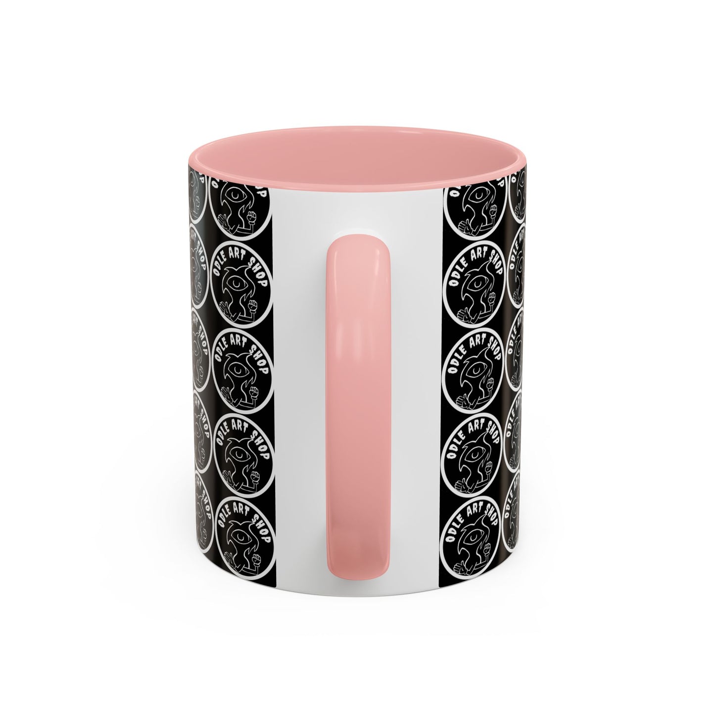 Day of the Dead Accent Coffee Mug, Colorful Skull Design Mug, Halloween Coffee Cup, Unique Art Coffee Mug