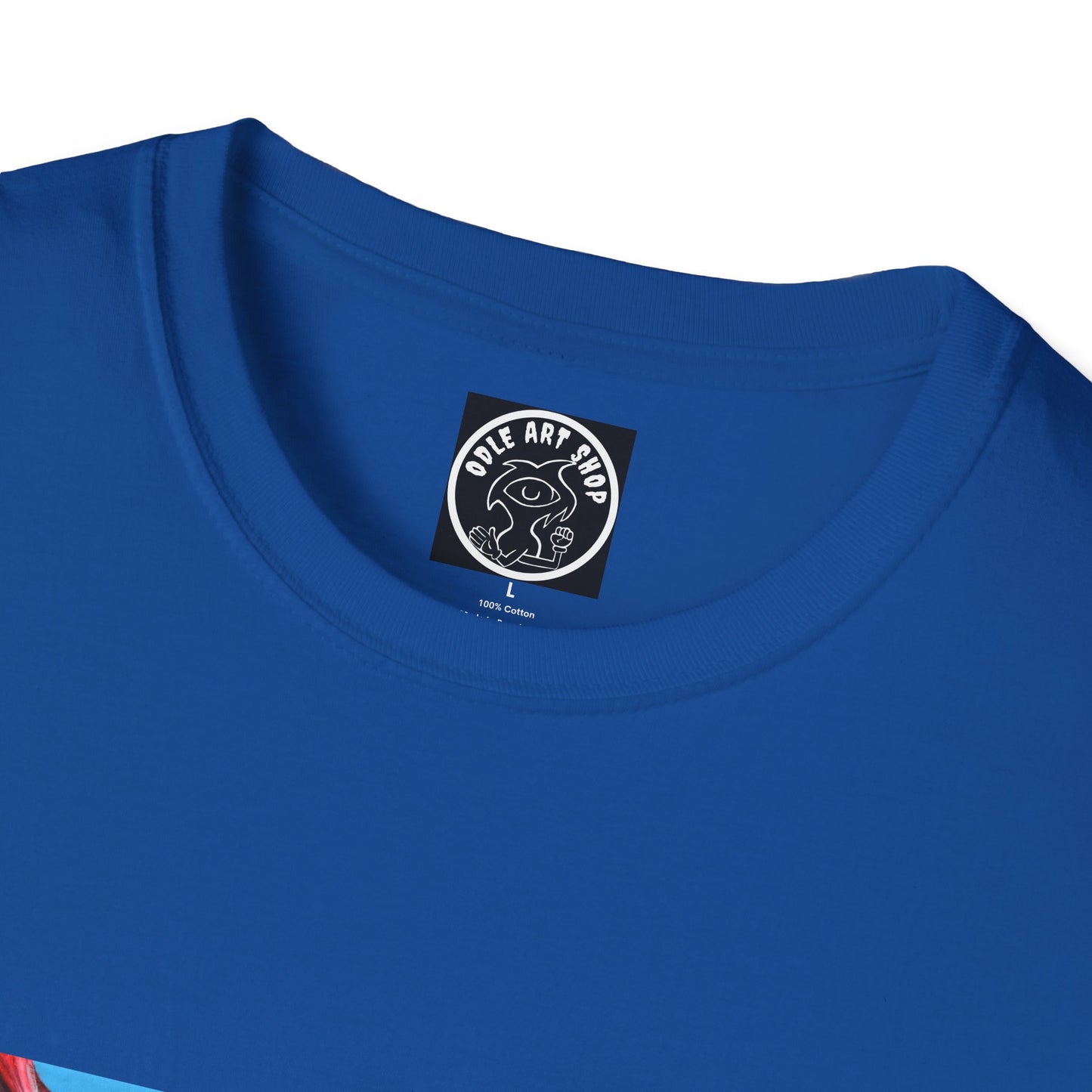 Cosmic Wave T-Shirt — Surreal Meteor Ocean Graphic