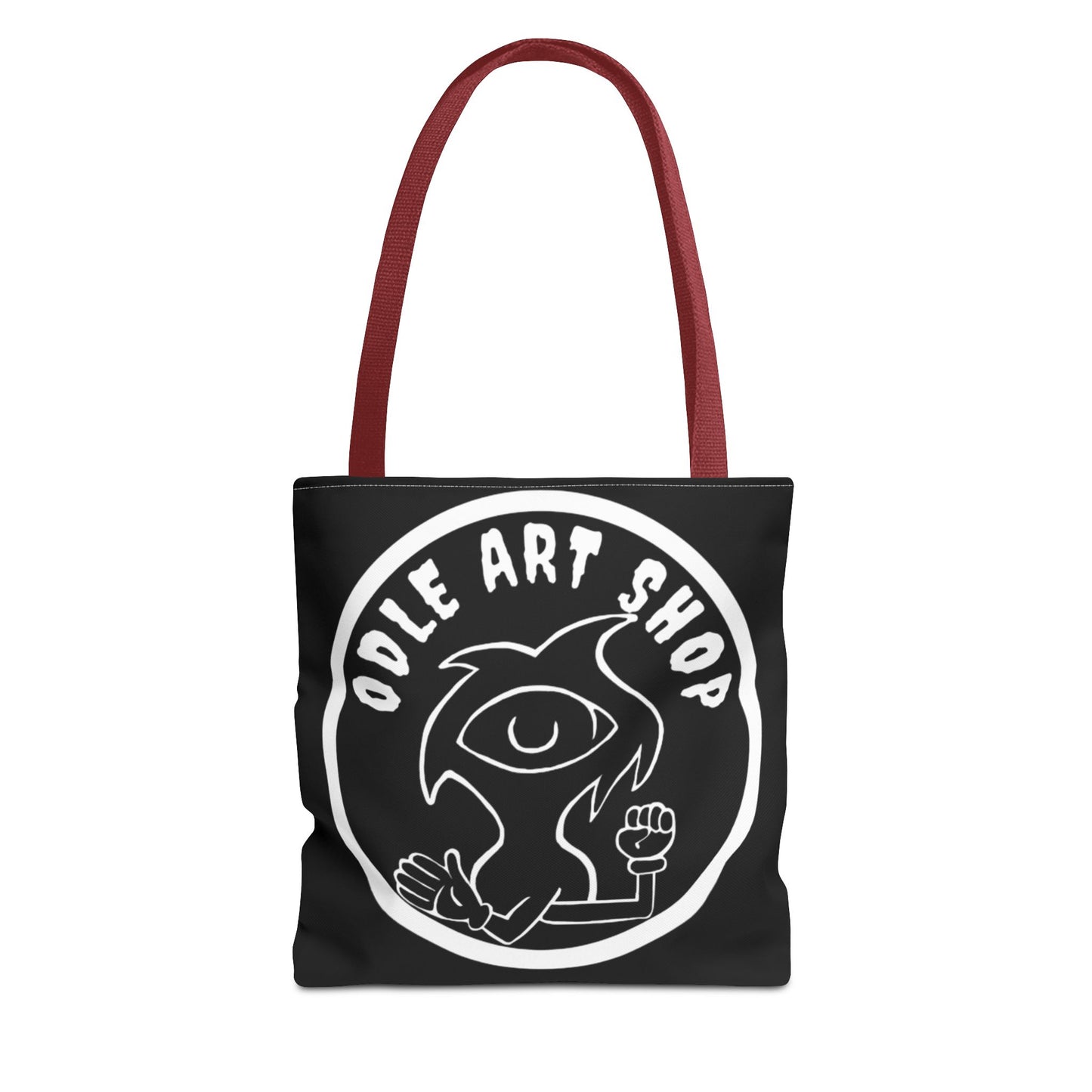 Artistic Tote Bag - Unique AOP Design, Fashionable Eco-Friendly, Everyday Use, Creative Gift, Art Lovers, Shopping Accessory
