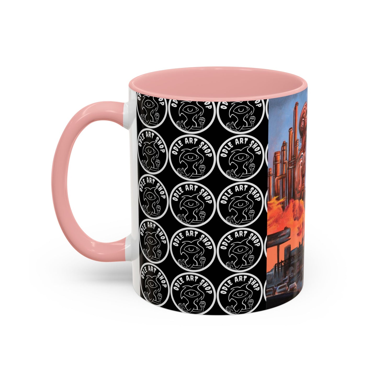 Surreal Art Coffee Mug, Unique Gift for Art Lovers, Home Decor, Black Handle Mug, Perfect for Birthdays, Holidays