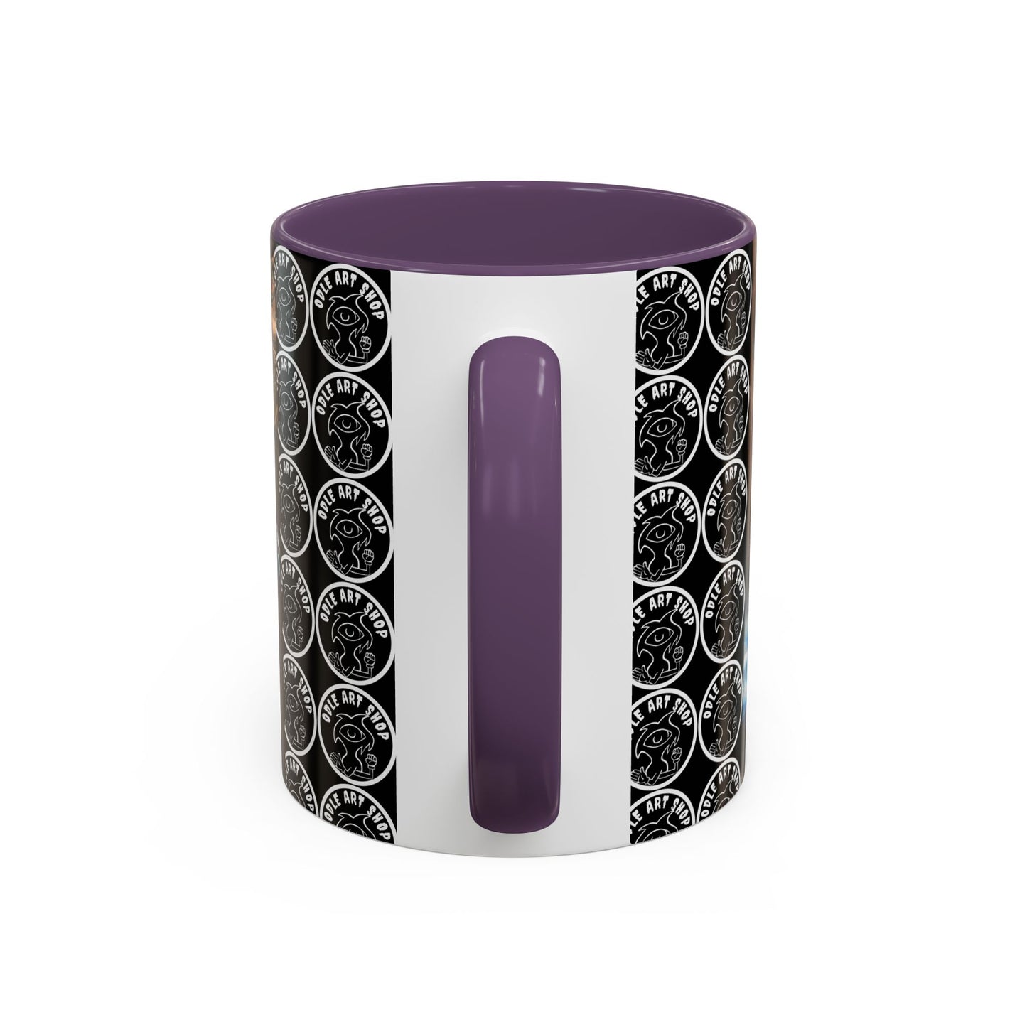 Space Adventure Coffee Mug - Retro Sci‑Fi Crew & Alien Monsters