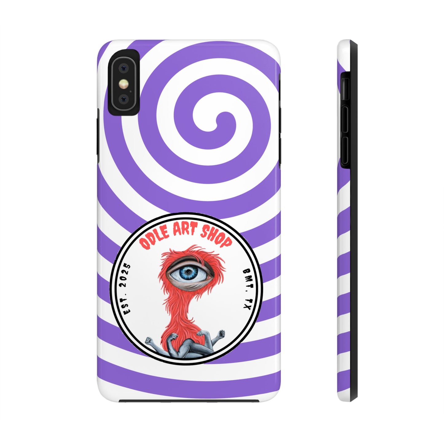Unique Artistic Tough Phone Cases with Eye Design