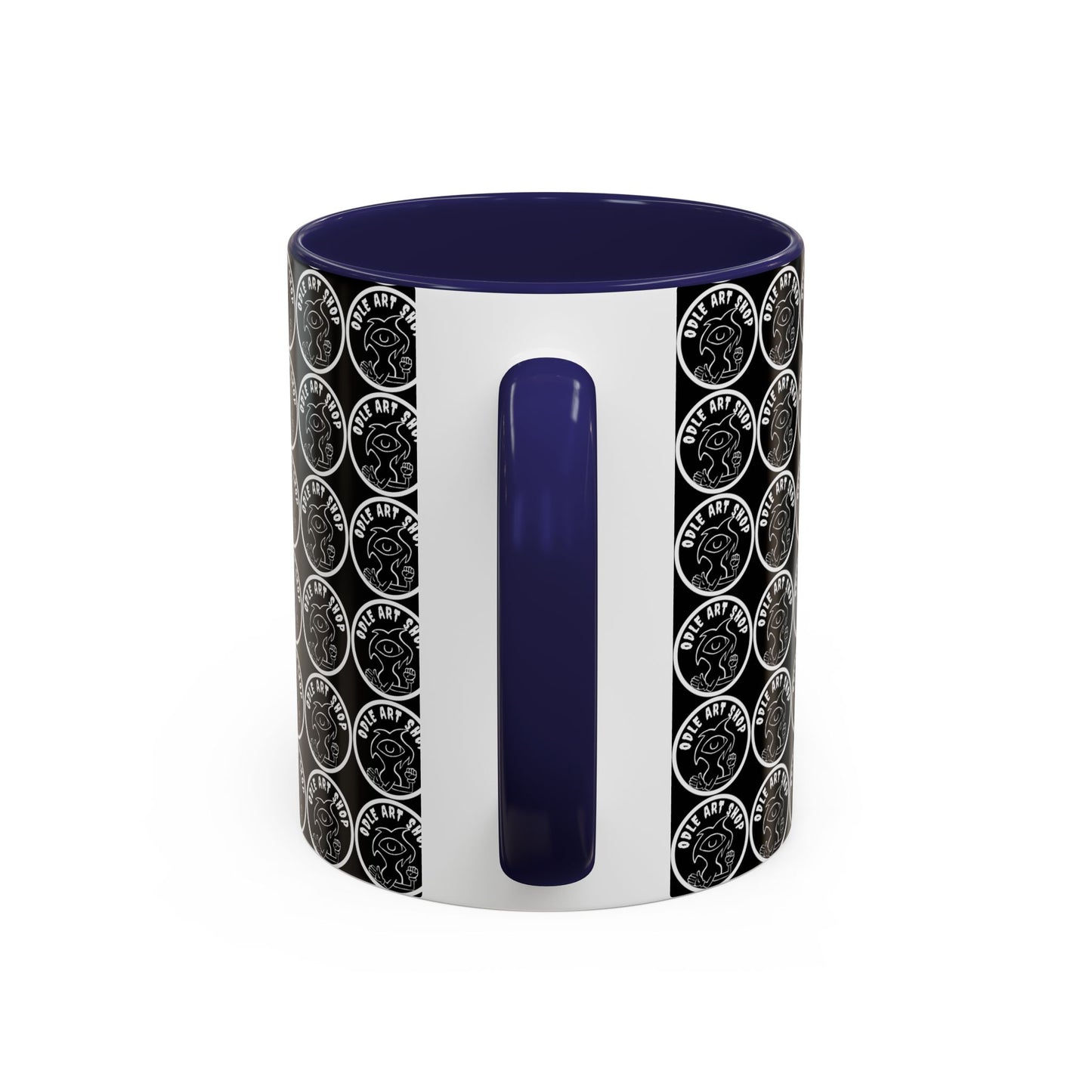 Literary Classics Collage Accent Coffee Mug — Boxing, Butterflies & Dark Forest Art (11/15oz)
