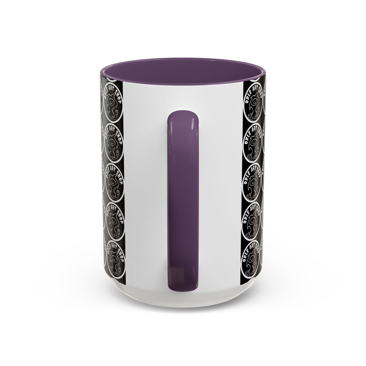 Day of the Dead Accent Coffee Mug, Colorful Skull Design Mug, Halloween Coffee Cup, Unique Art Coffee Mug