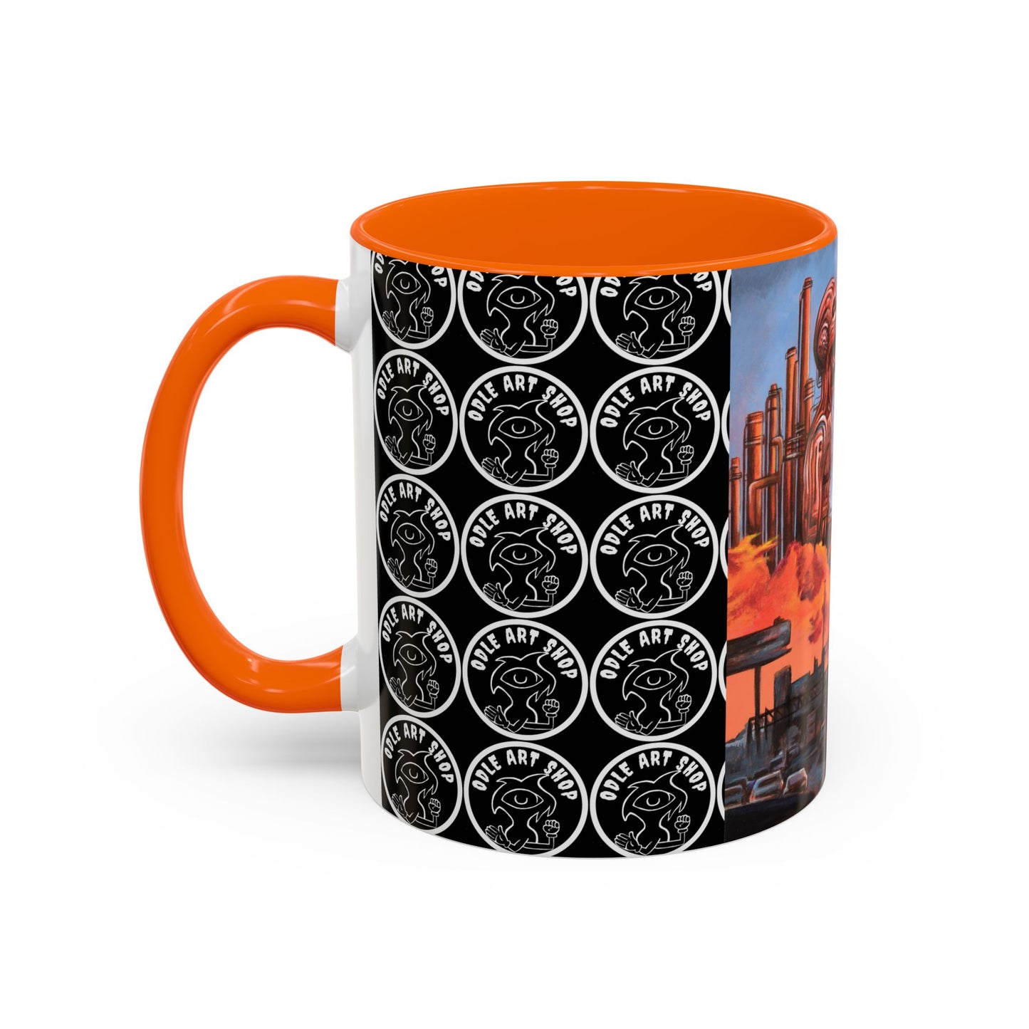 Surreal Art Coffee Mug, Unique Gift for Art Lovers, Home Decor, Black Handle Mug, Perfect for Birthdays, Holidays