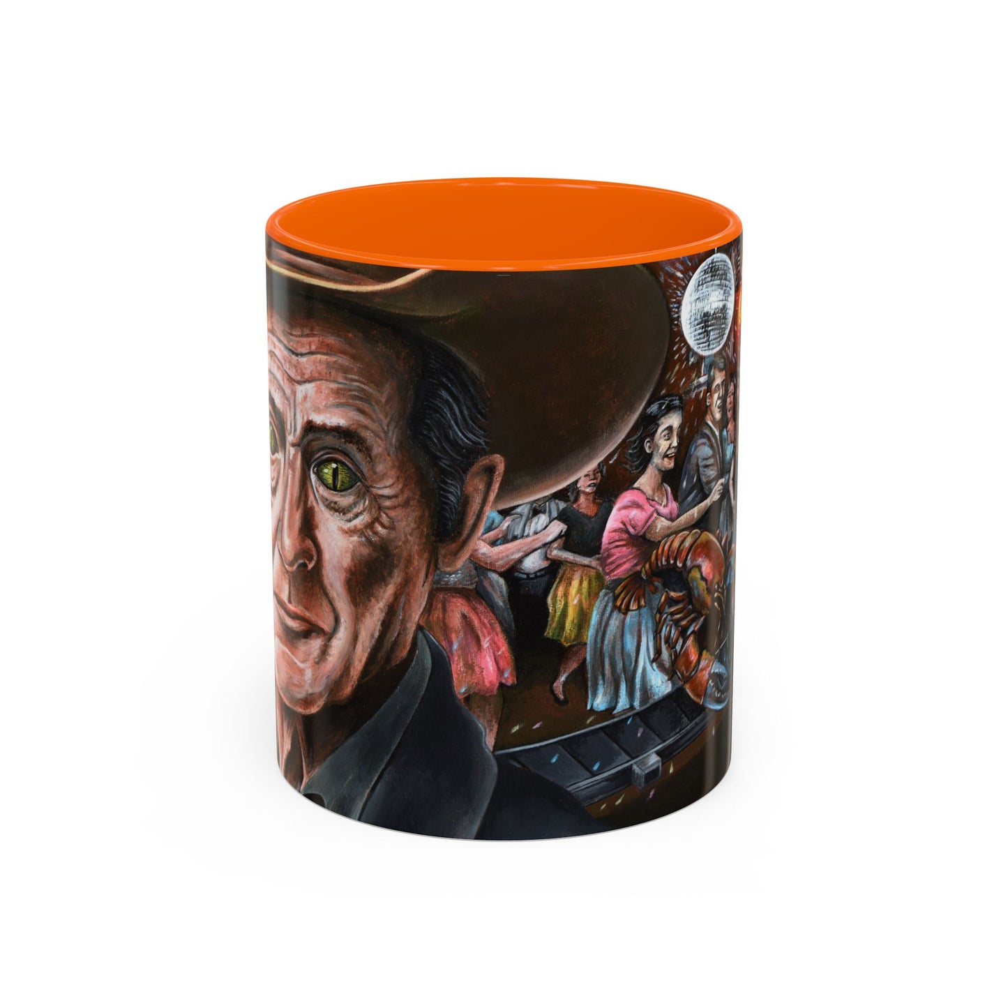 Bad Dream Coffee Mug — Lizard Man Party Monster Coffee Mug (11/15 oz)