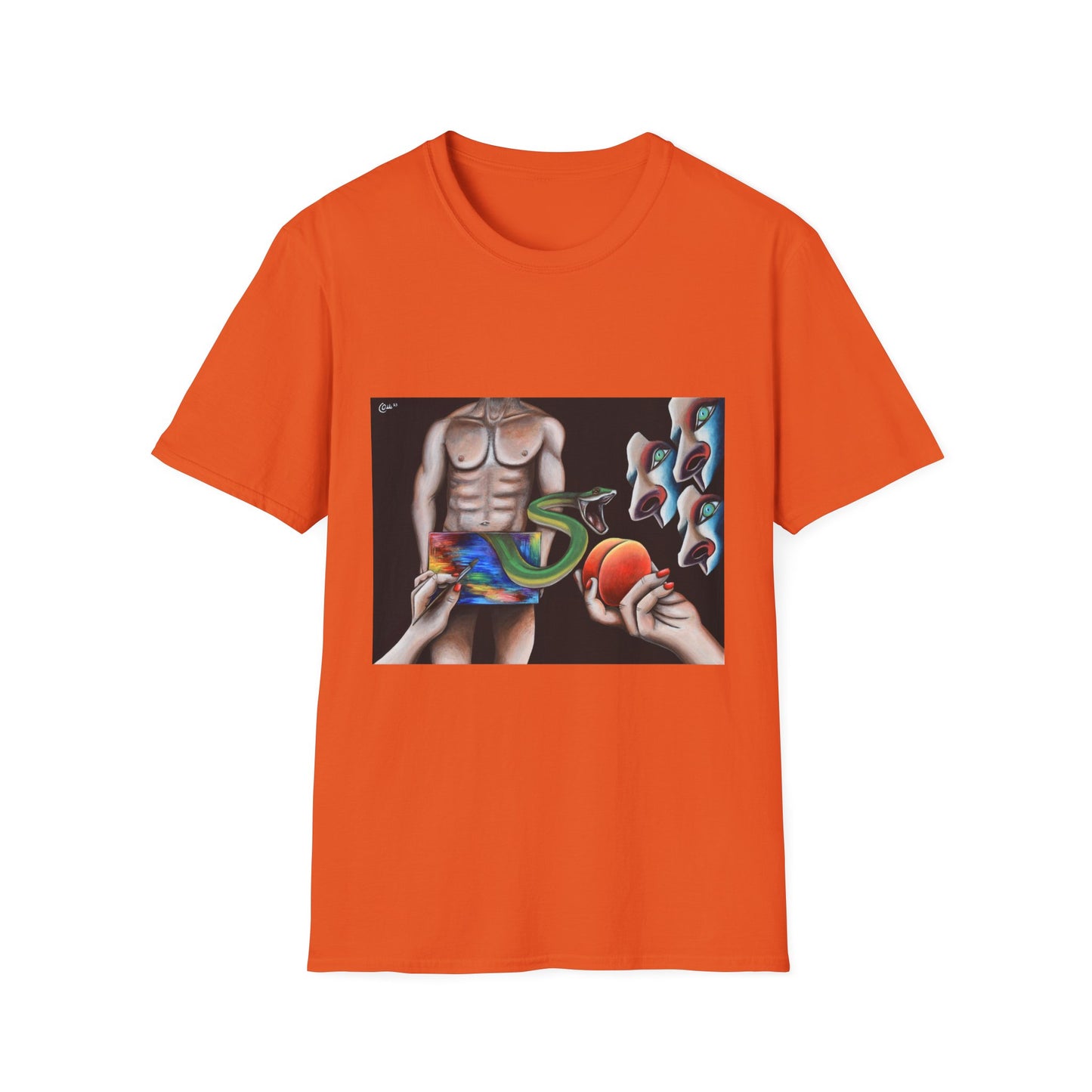 Artistic Unisex Softstyle T-Shirt - Euphemisms Part One