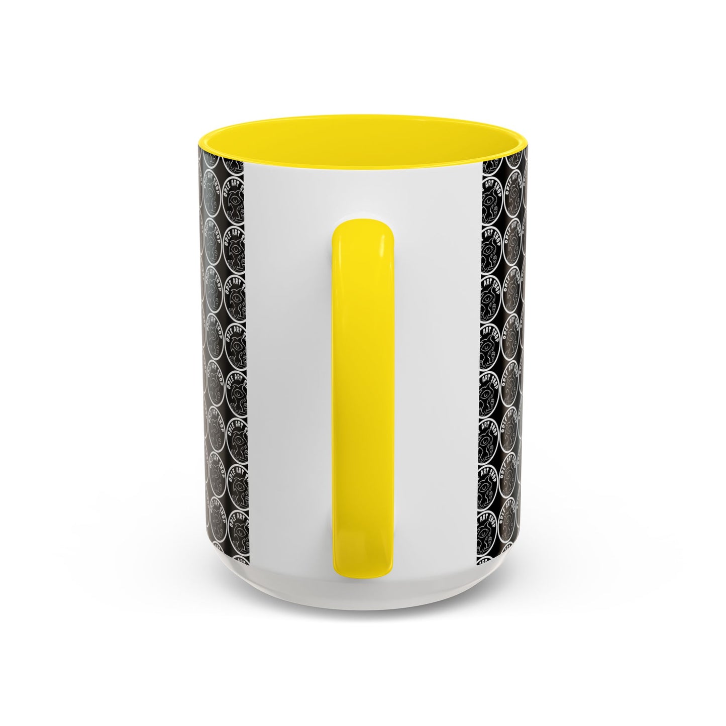 Surreal Poolside Art Coffee Mug — Color Accent 11/15oz