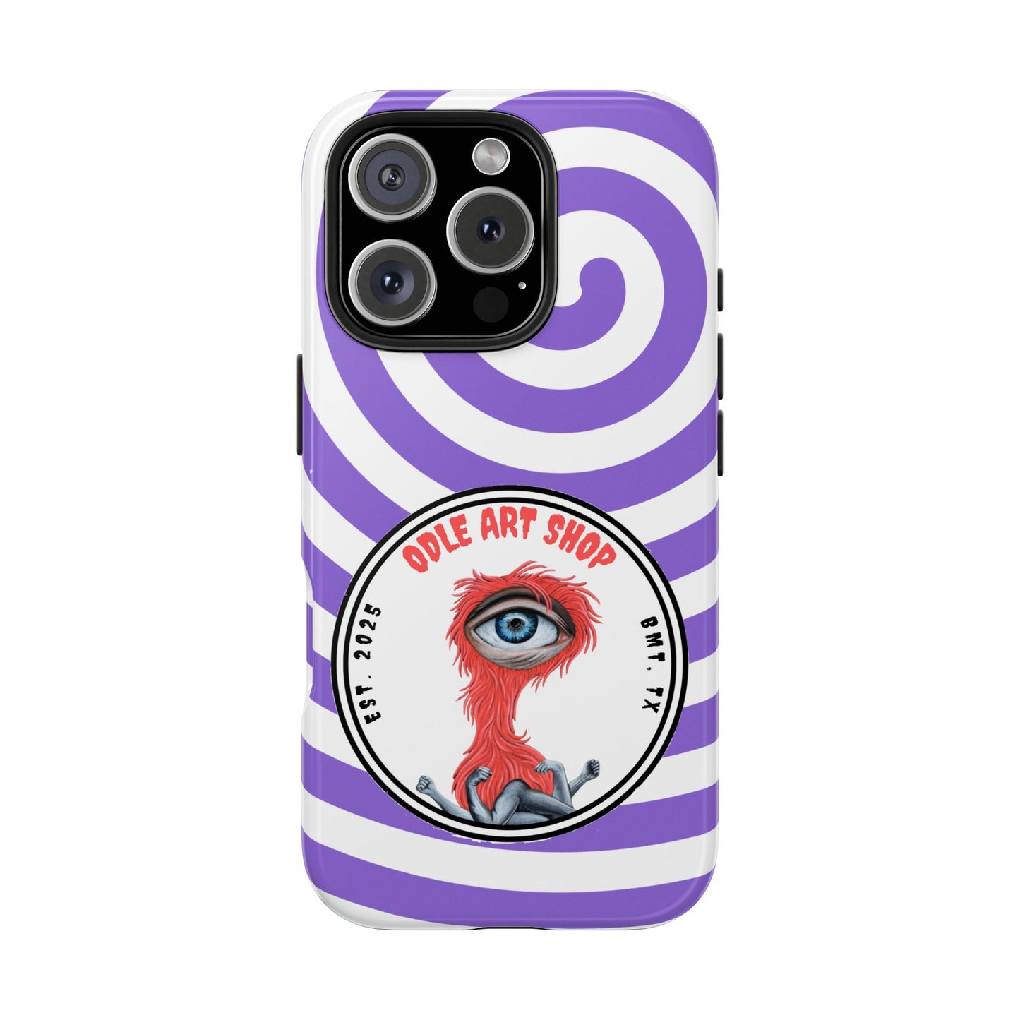 Unique Artistic Tough Phone Cases with Eye Design