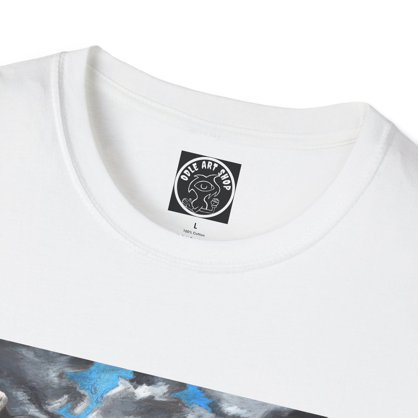 Surreal Roadtrip T-Shirt — Retro Car, Diner Mirror Scene