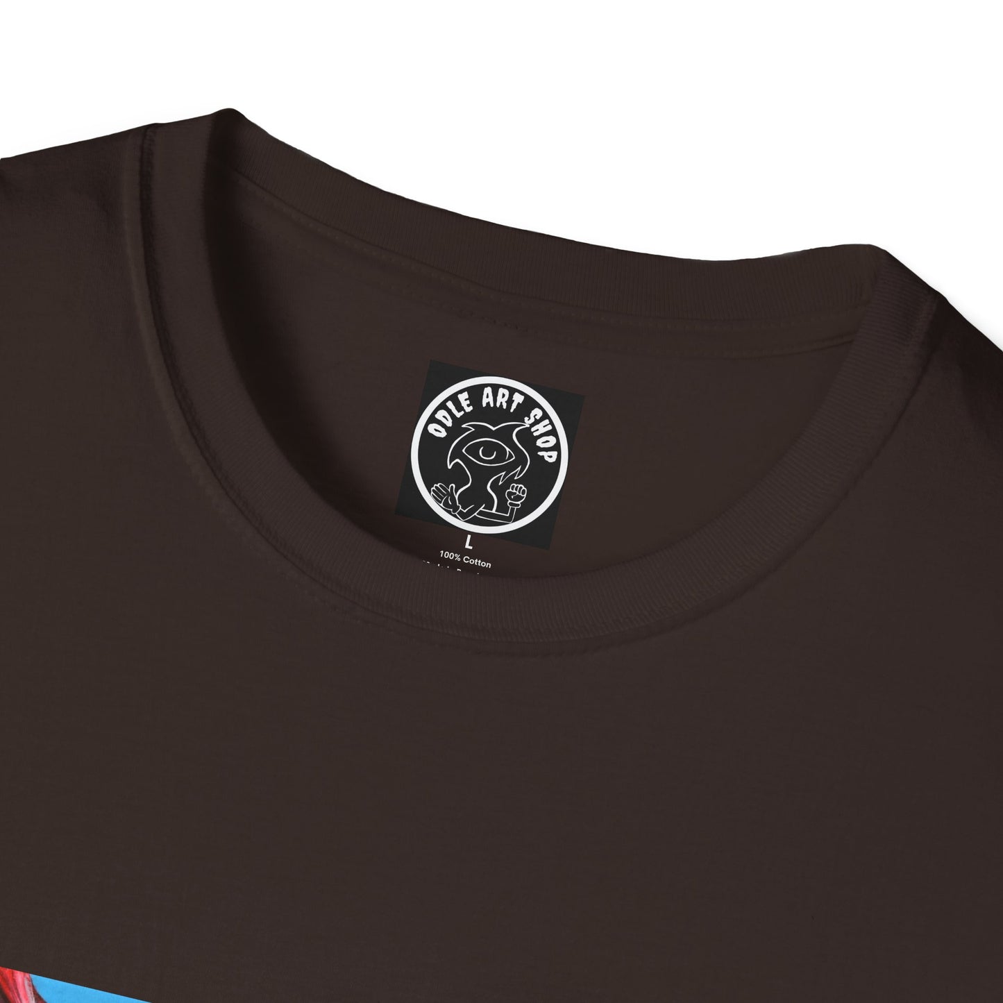 Cosmic Wave T-Shirt — Surreal Meteor Ocean Graphic