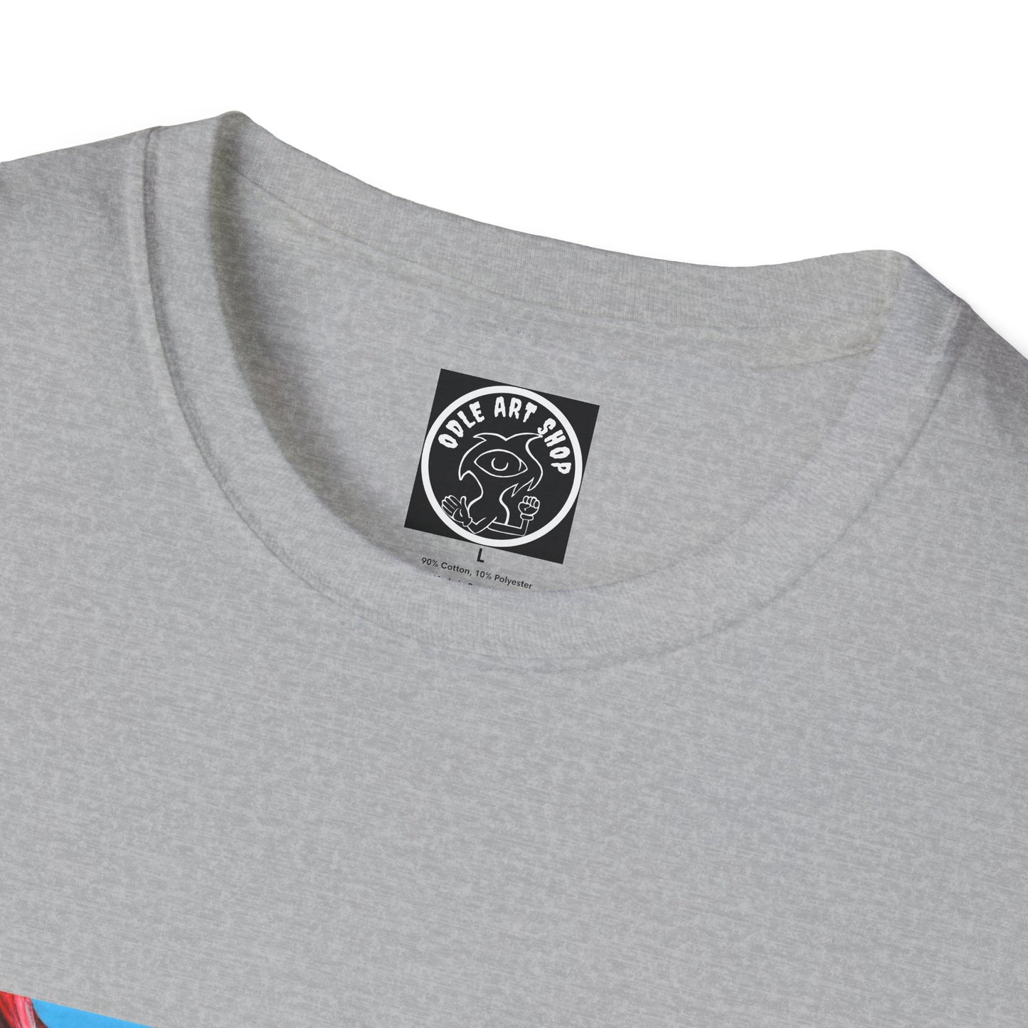 Cosmic Wave T-Shirt — Surreal Meteor Ocean Graphic
