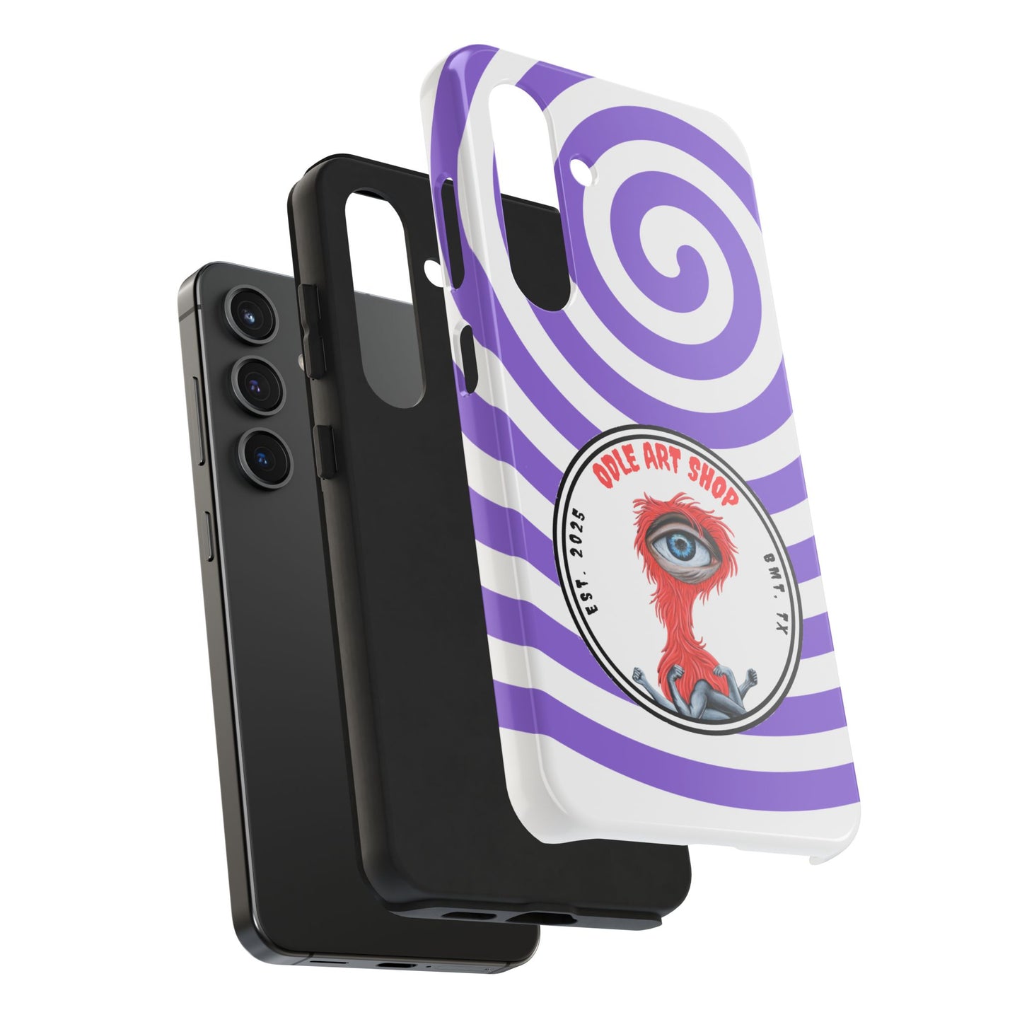 Unique Artistic Tough Phone Cases with Eye Design