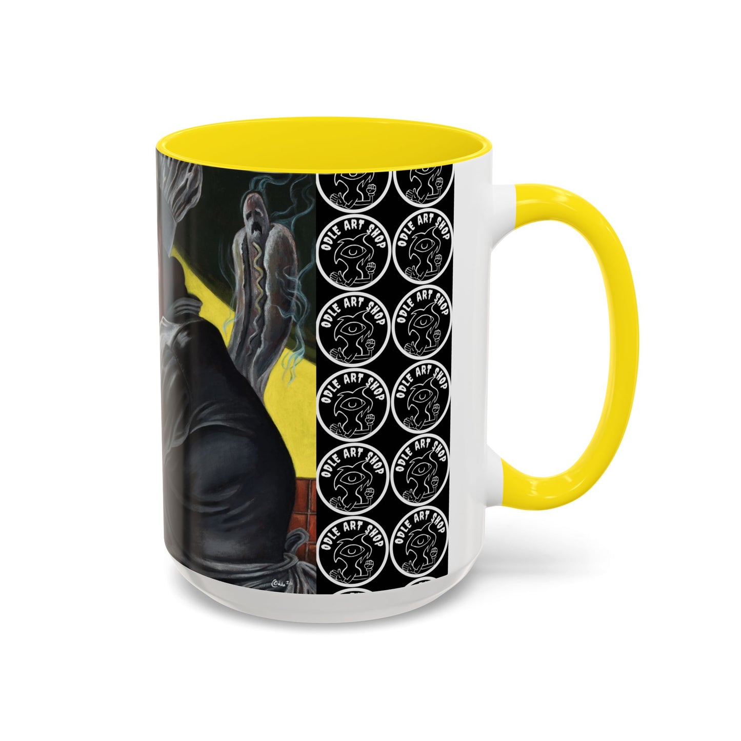 Pig Chef Coffee Mug — Quirky Kitchen Animal Art Accent Mug