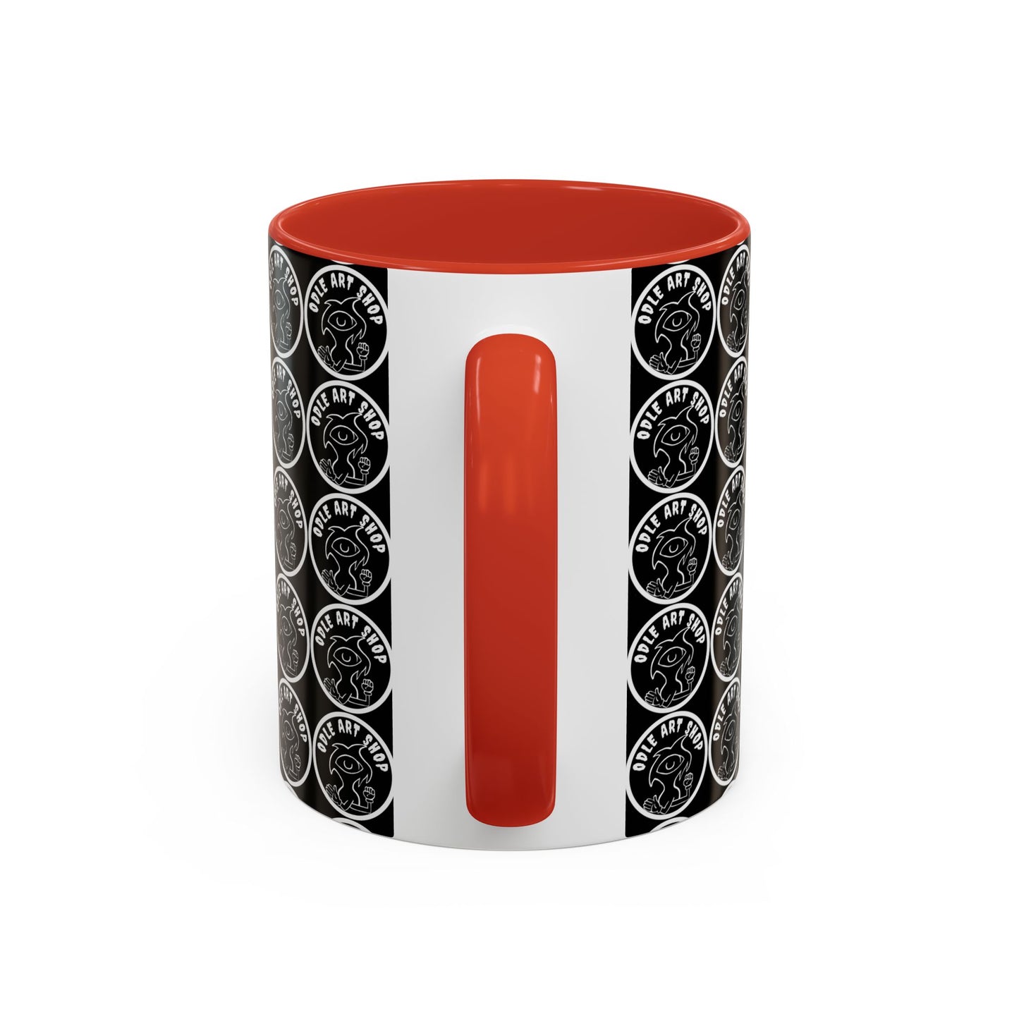 Surreal Dinner Party Accent Coffee Mug — Whimsical Art Coffee Cup (11/15oz)