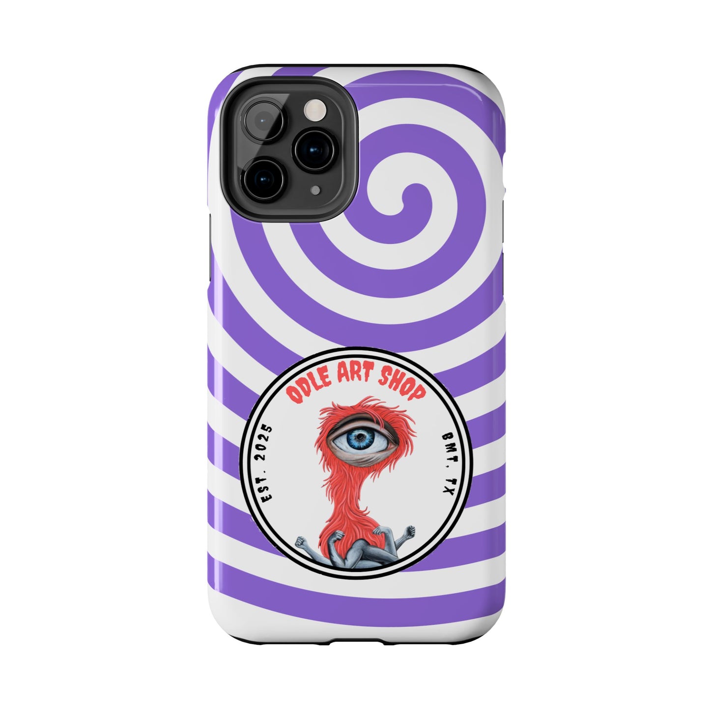 Unique Artistic Tough Phone Cases with Eye Design