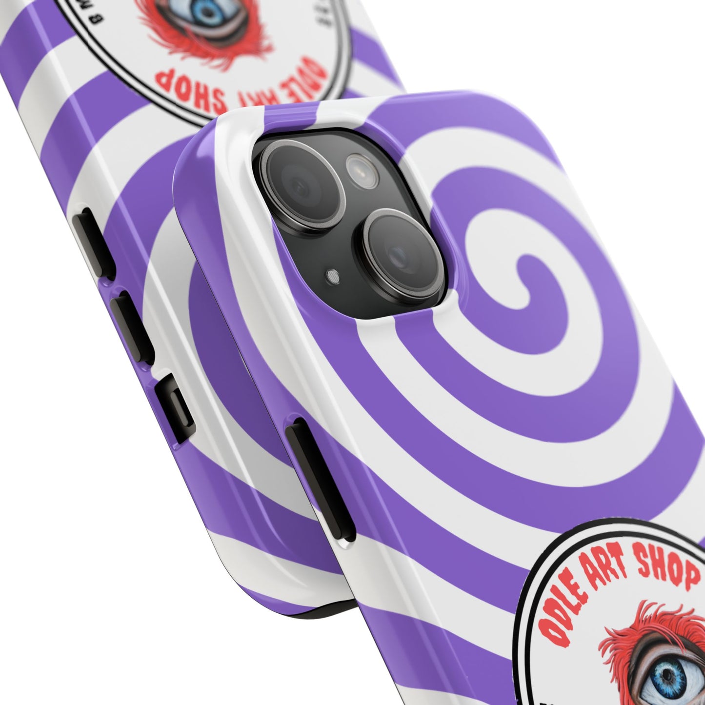 Unique Artistic Tough Phone Cases with Eye Design