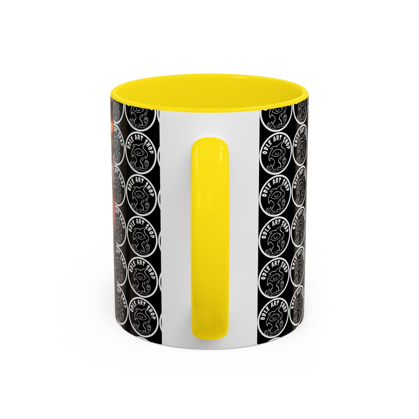 Bad Dream Coffee Mug — Lizard Man Party Monster Coffee Mug (11/15 oz)