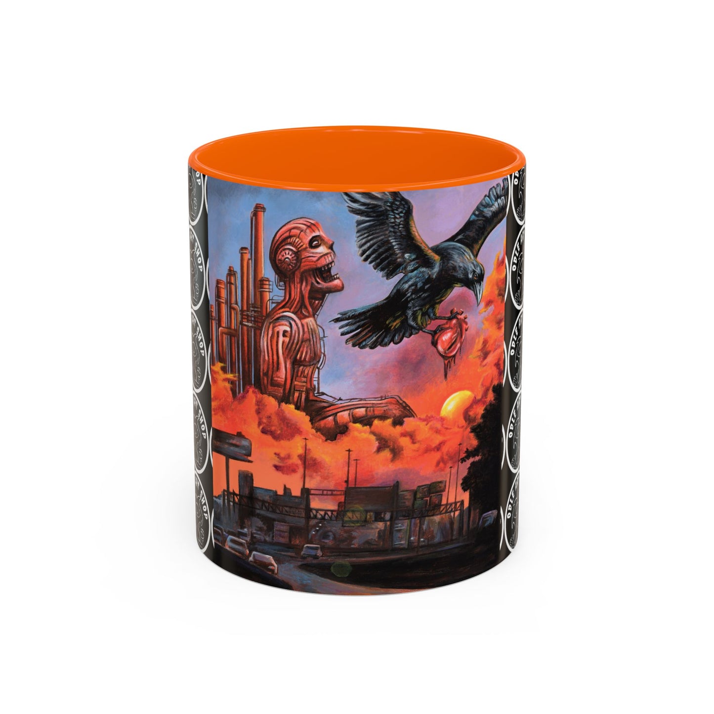 Surreal Art Coffee Mug, Unique Gift for Art Lovers, Home Decor, Black Handle Mug, Perfect for Birthdays, Holidays