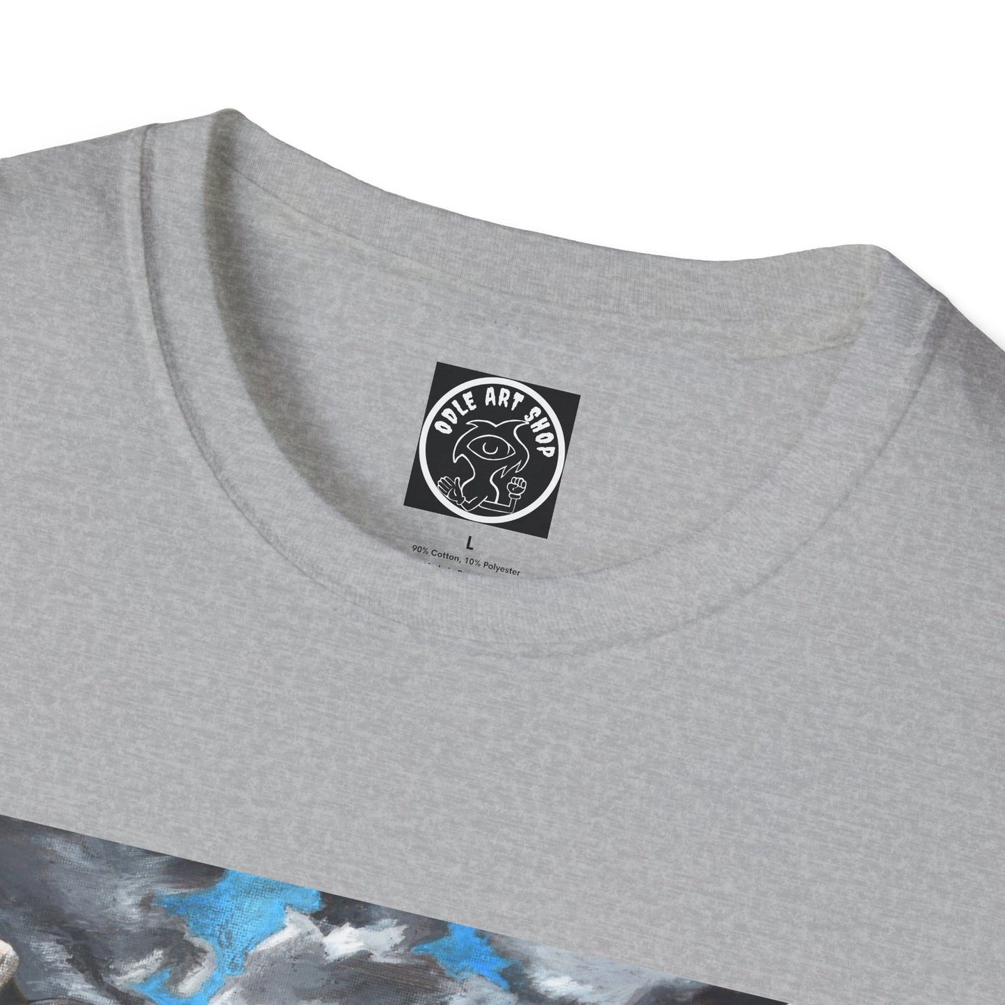 Surreal Roadtrip T-Shirt — Retro Car, Diner Mirror Scene