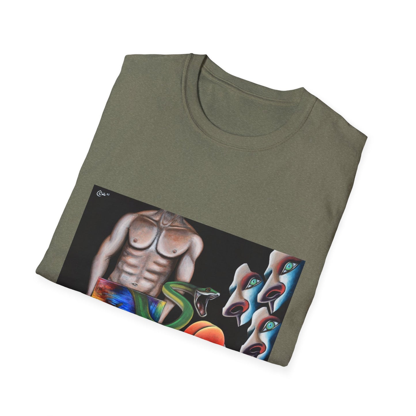 Artistic Unisex Softstyle T-Shirt - Euphemisms Part One