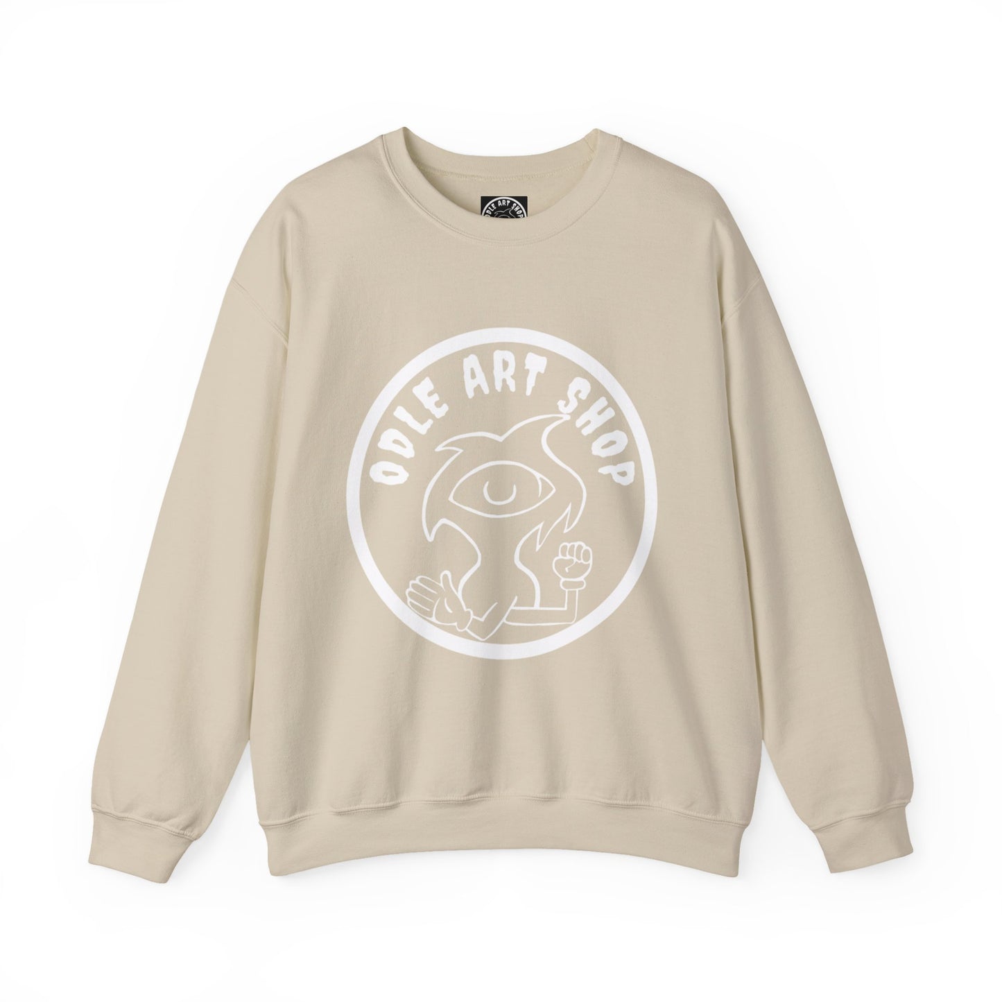 Street Style Unisex Sweatshirt, Cool Art Sweatshirt, Casual Crewneck Top, Gift for Artists, Trendy Fashion Sweatshirt
