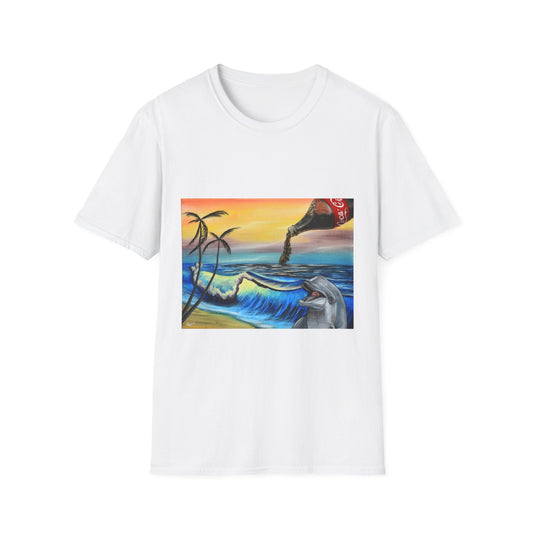 Coca-Cola Beach Vibes Unisex Softstyle T-Shirt