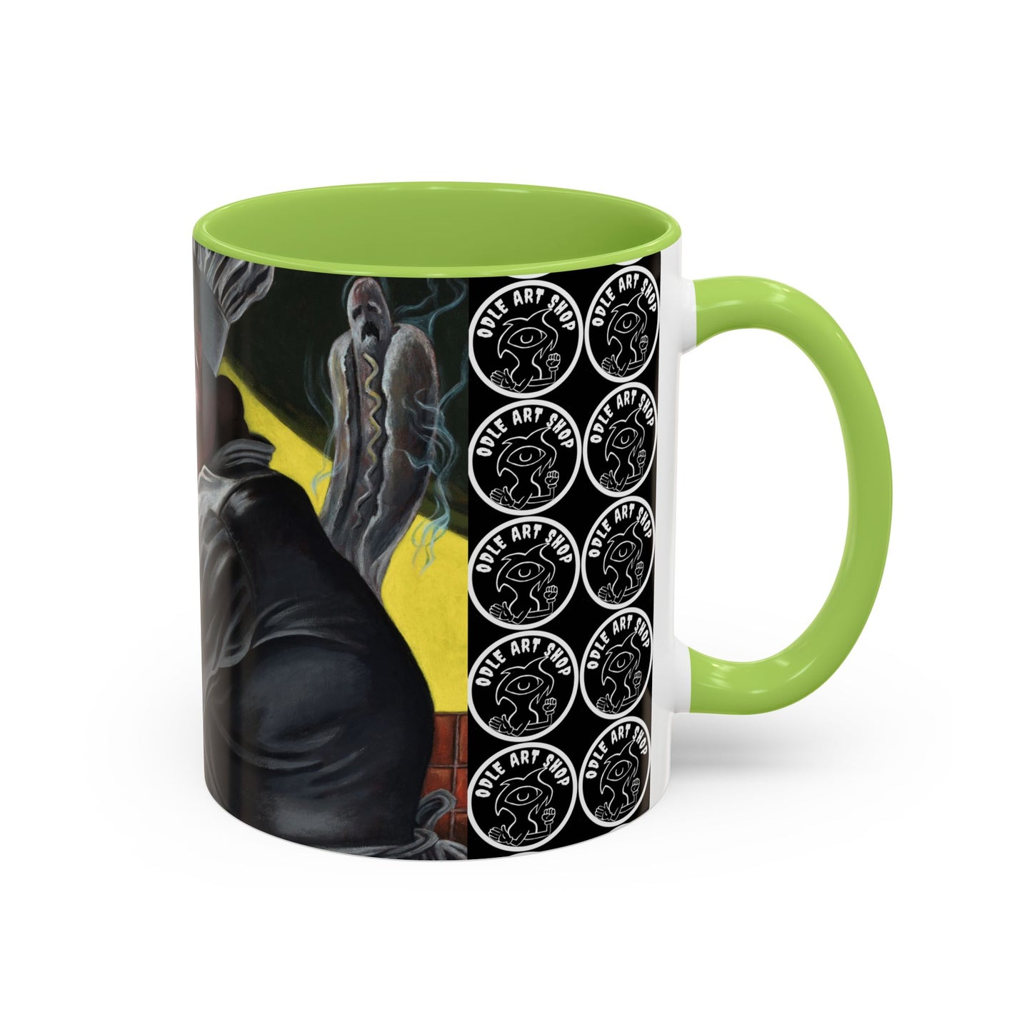 Pig Chef Coffee Mug — Quirky Kitchen Animal Art Accent Mug