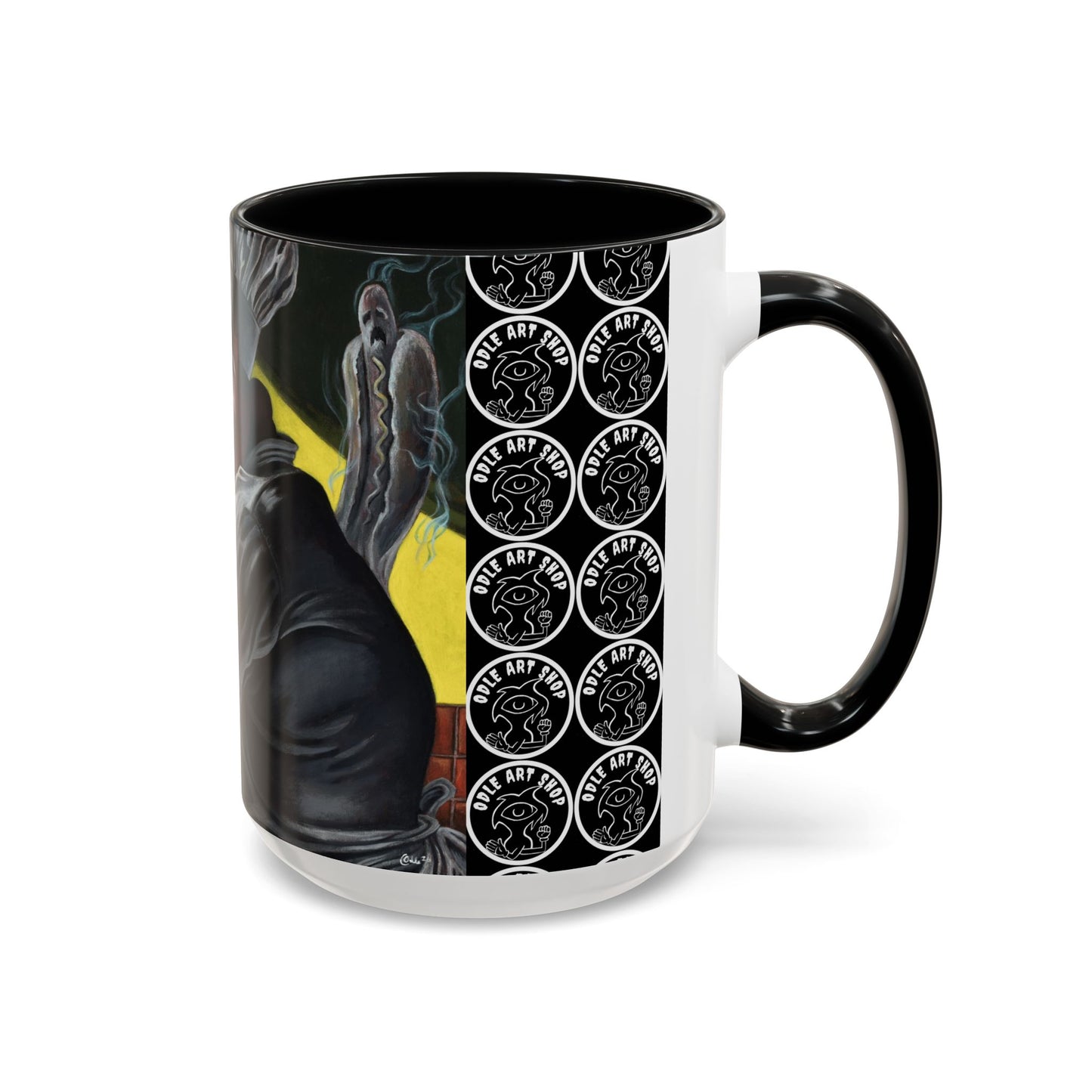 Pig Chef Coffee Mug — Quirky Kitchen Animal Art Accent Mug