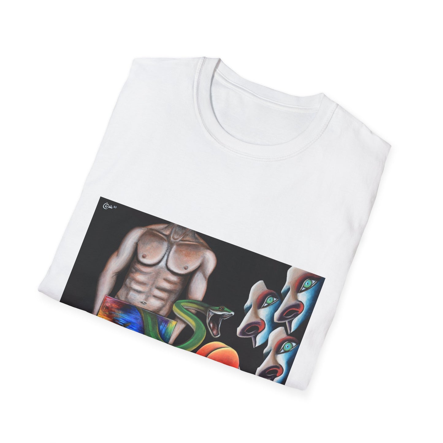 Artistic Unisex Softstyle T-Shirt - Euphemisms Part One