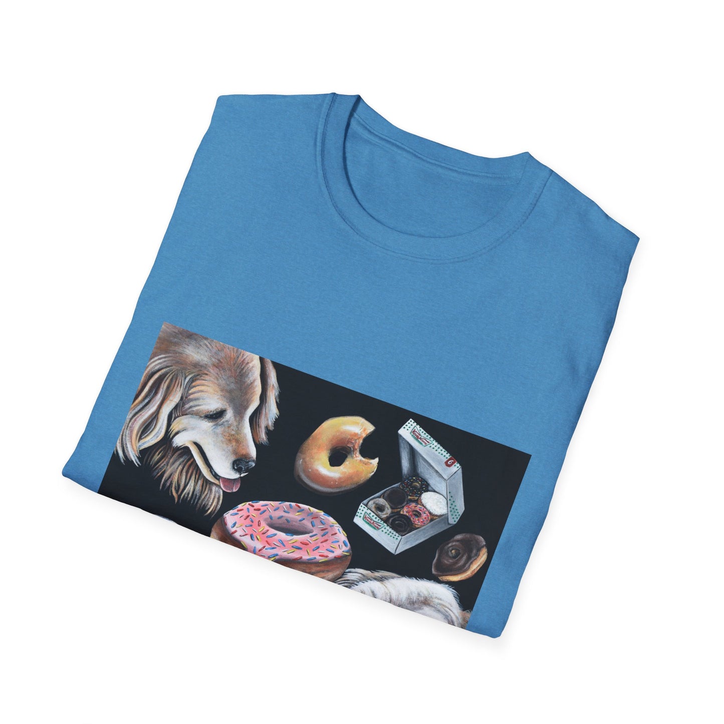 Dog Lover's Donut Delight Unisex T-Shirt