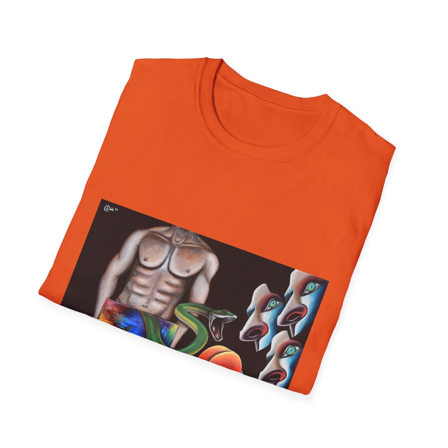 Artistic Unisex Softstyle T-Shirt - Euphemisms Part One