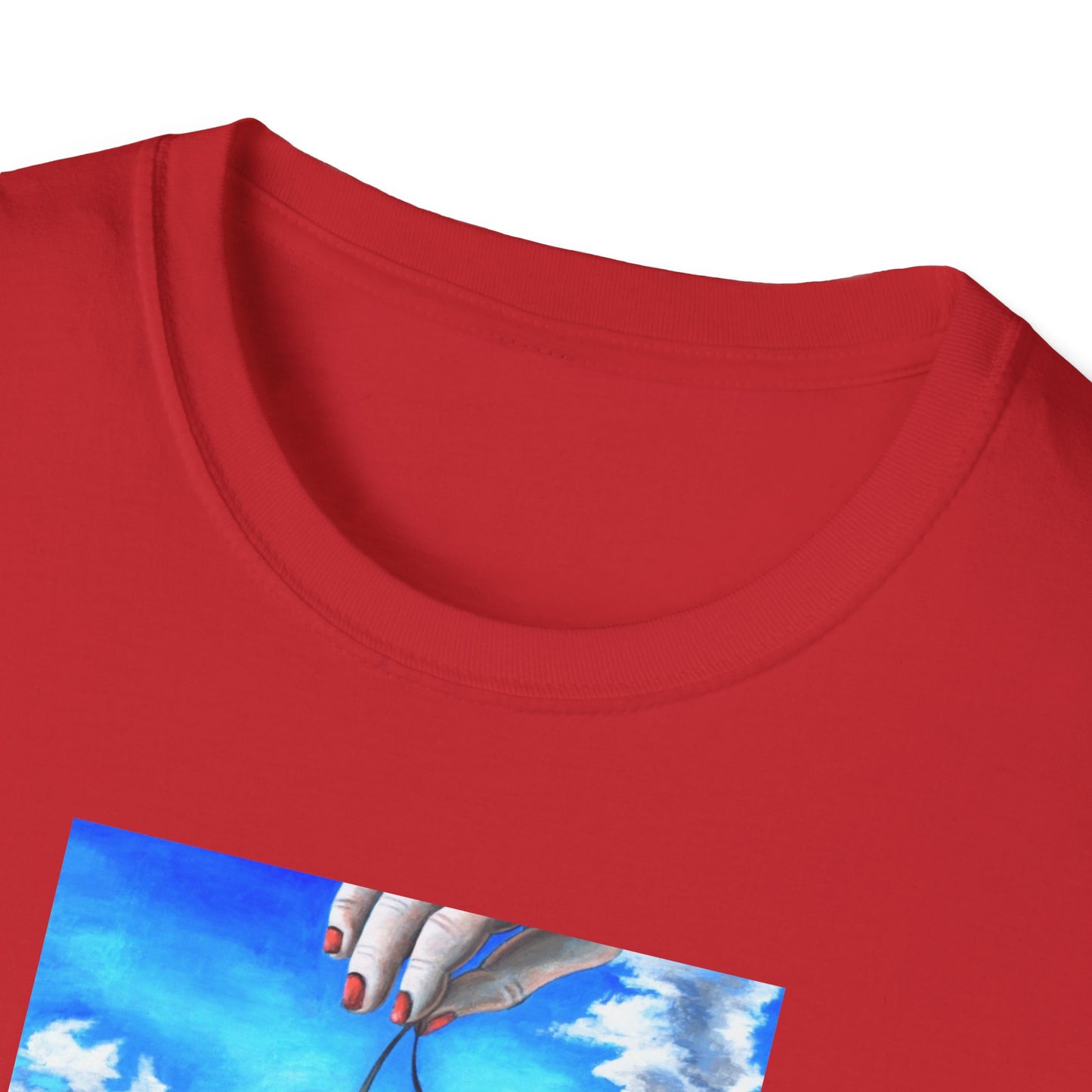 Bold Artistic Unisex T-Shirt, Graphic Tee for Art Lovers, Unique Gift for Birthdays, Creative Fashion, Casual Wear