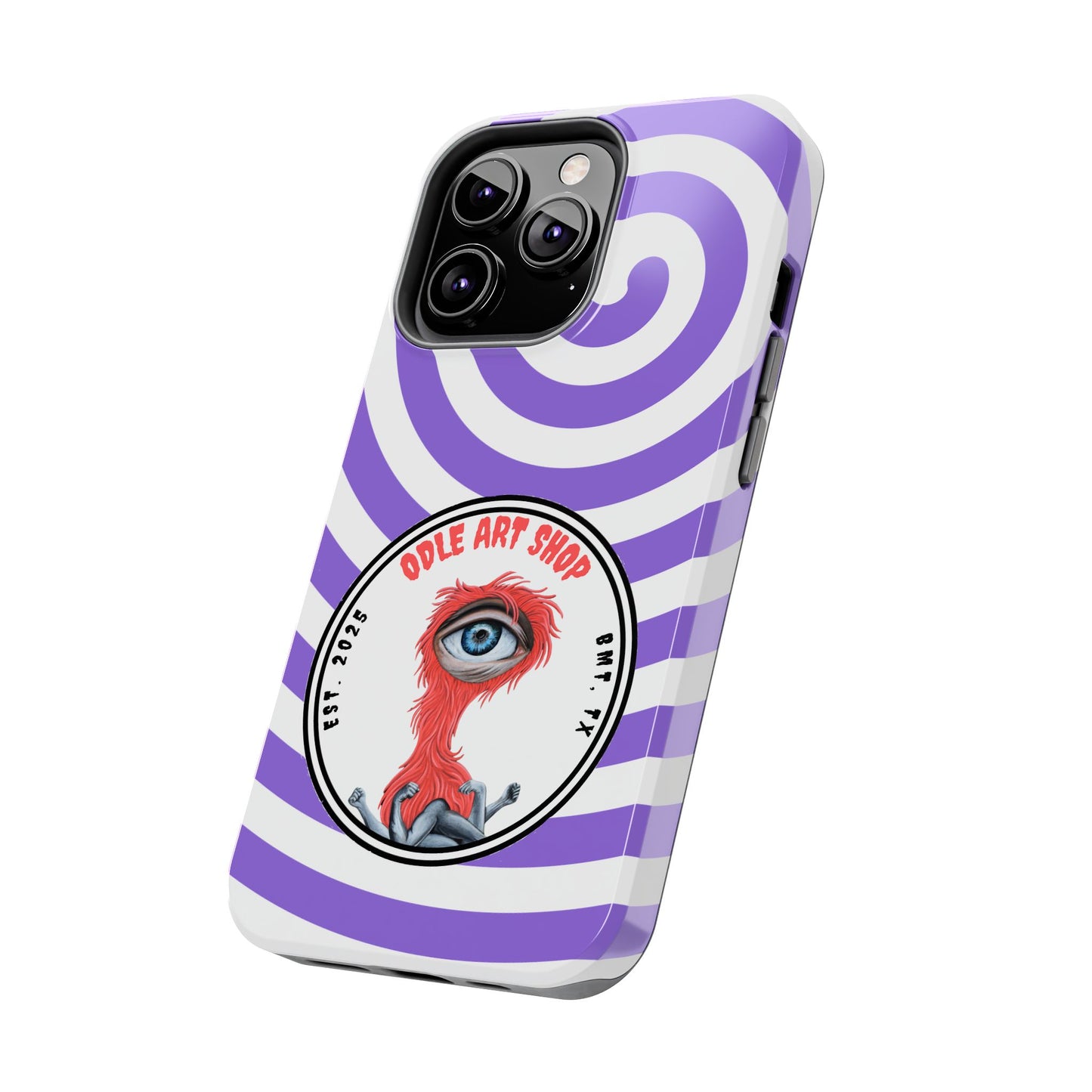 Unique Artistic Tough Phone Cases with Eye Design